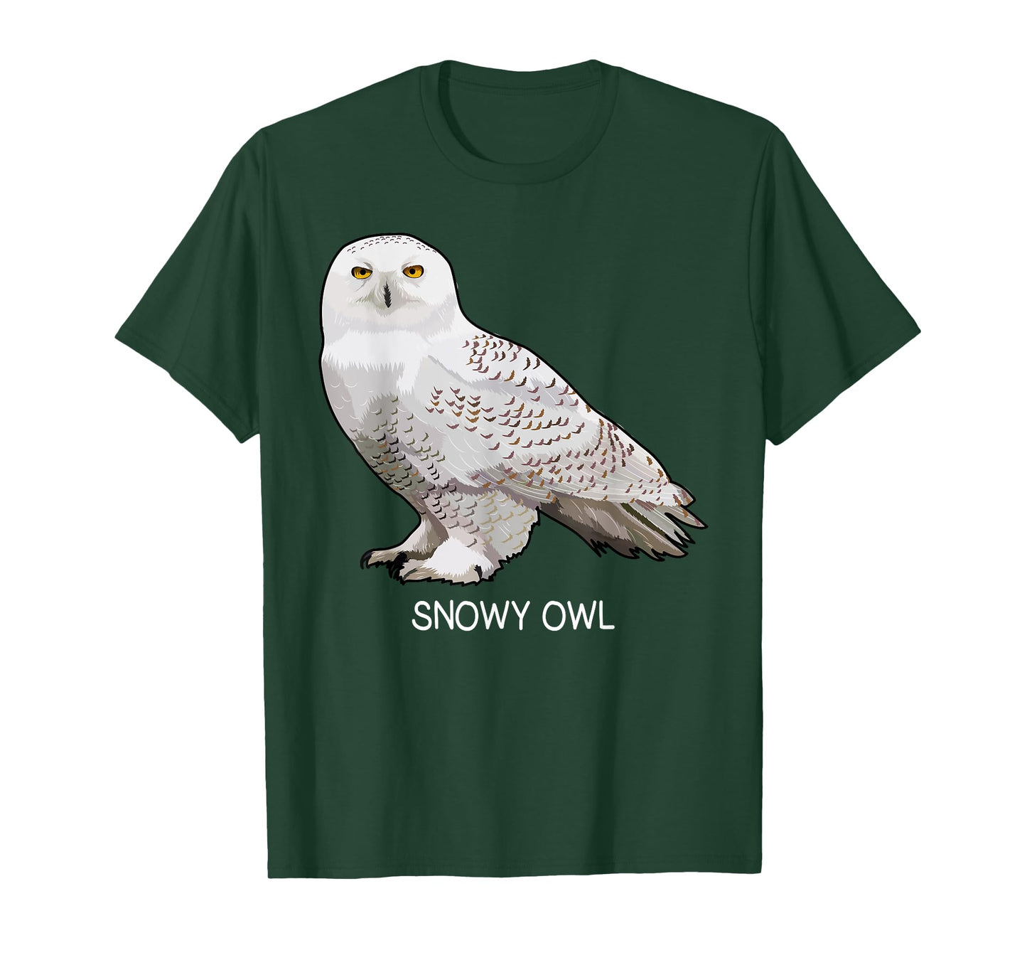 Snowy Owl Bird Lover T-Shirt