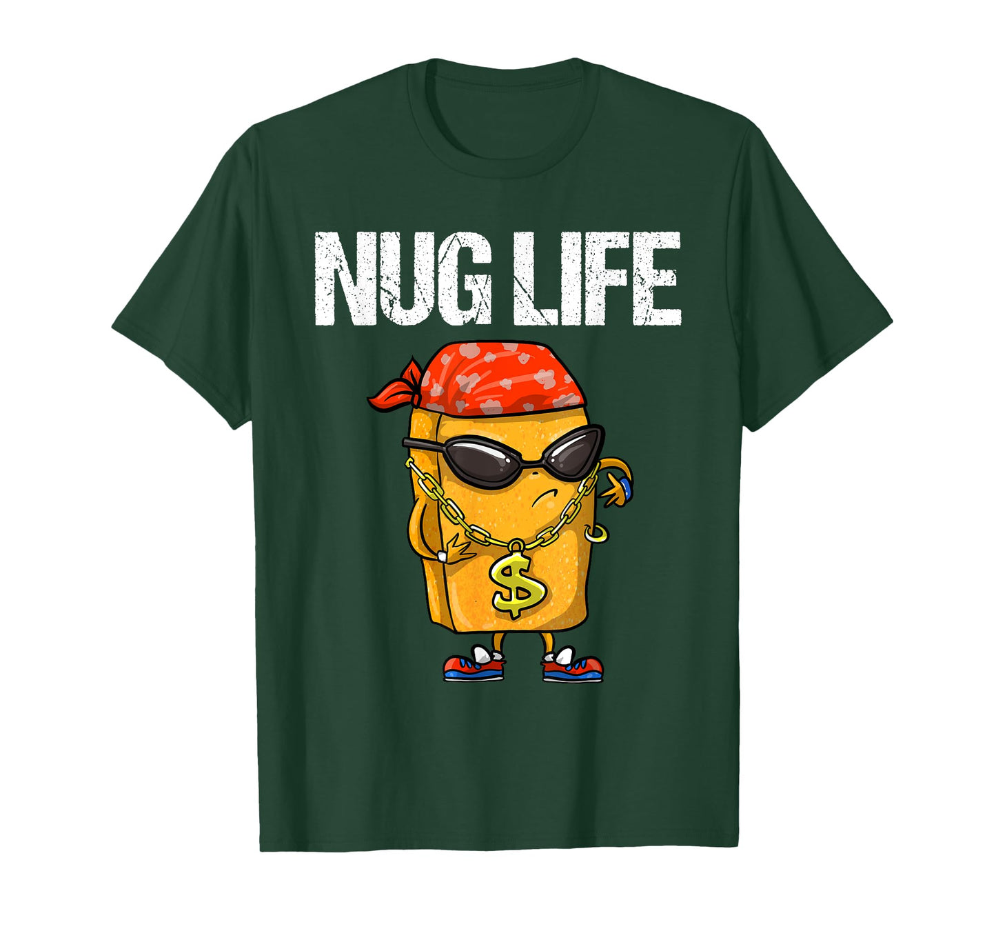 Funny Nug Life Gift | Cute Chicken Nuggets Lover Men Women T-Shirt