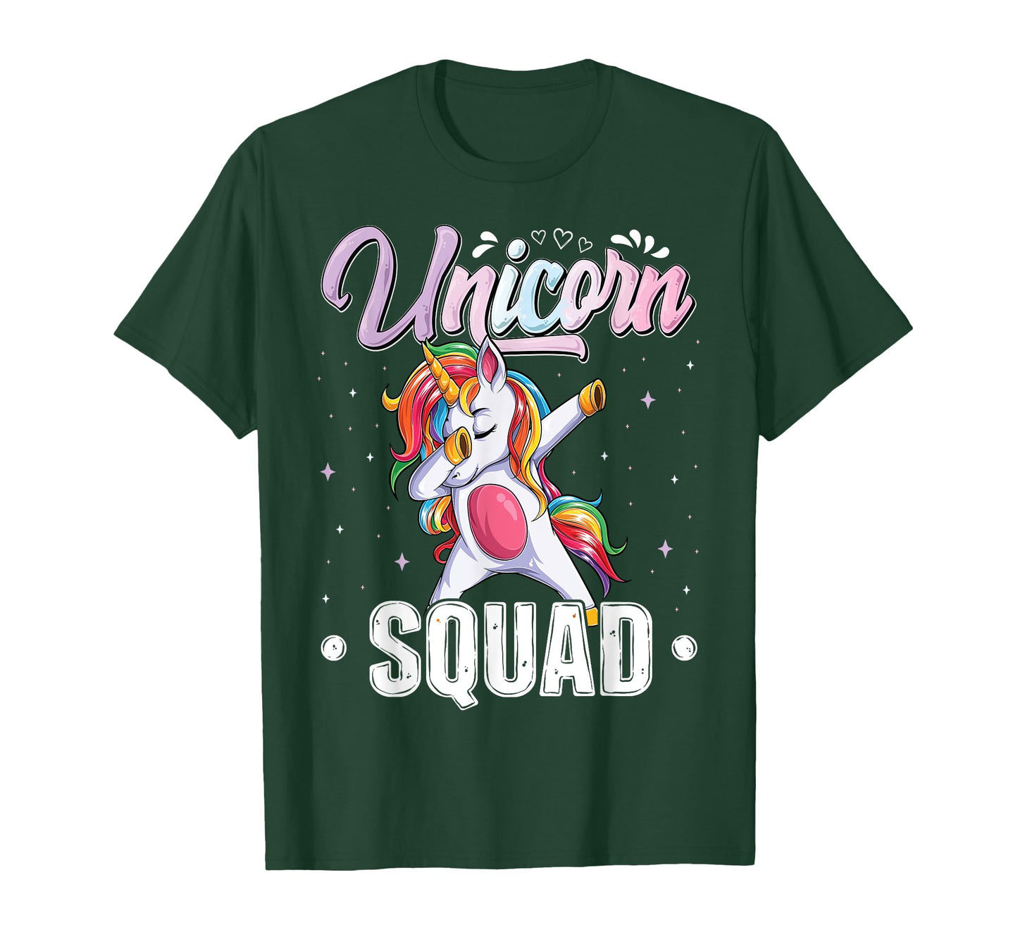 Unicorn Birthday party matching Set Family Unicorn Squad T-Shirt