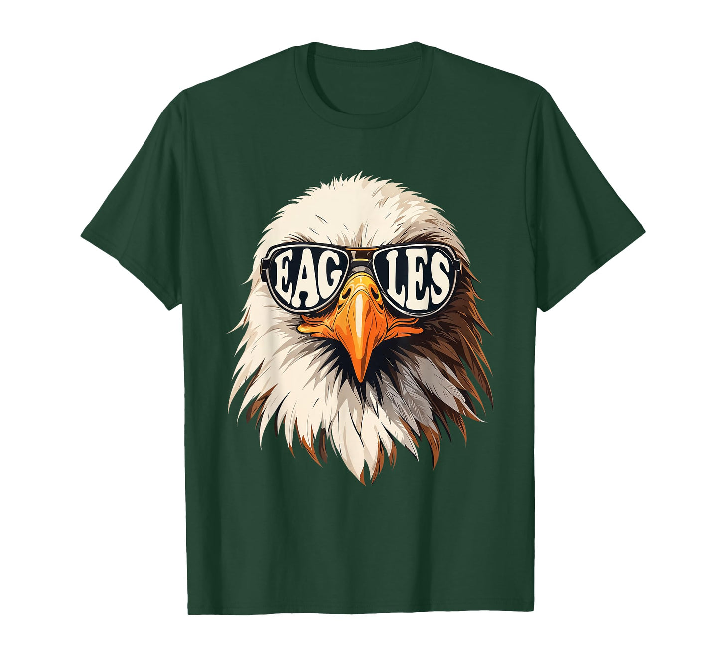 Eagle With Sunglasses Men Women Kids Classic T-Shirt