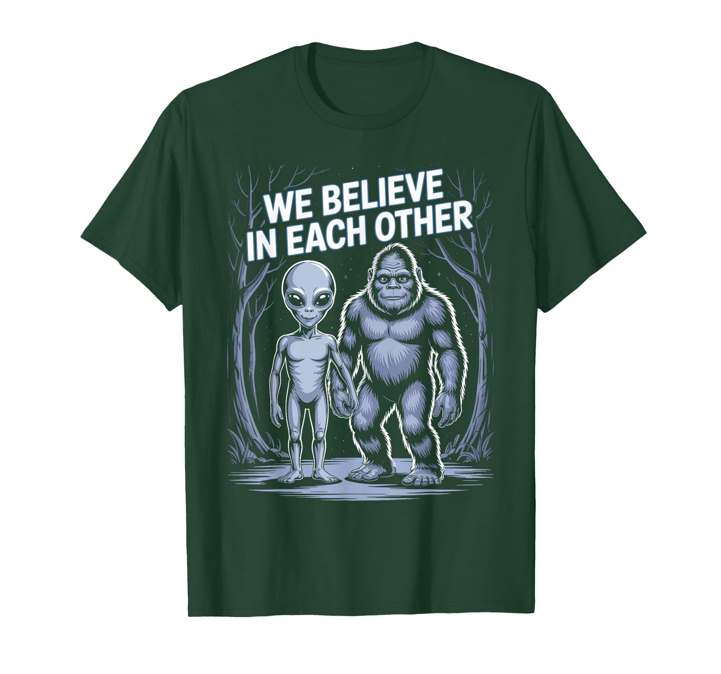 We Believe An Another Alien Bigfoot Supernatural Children T-Shirt