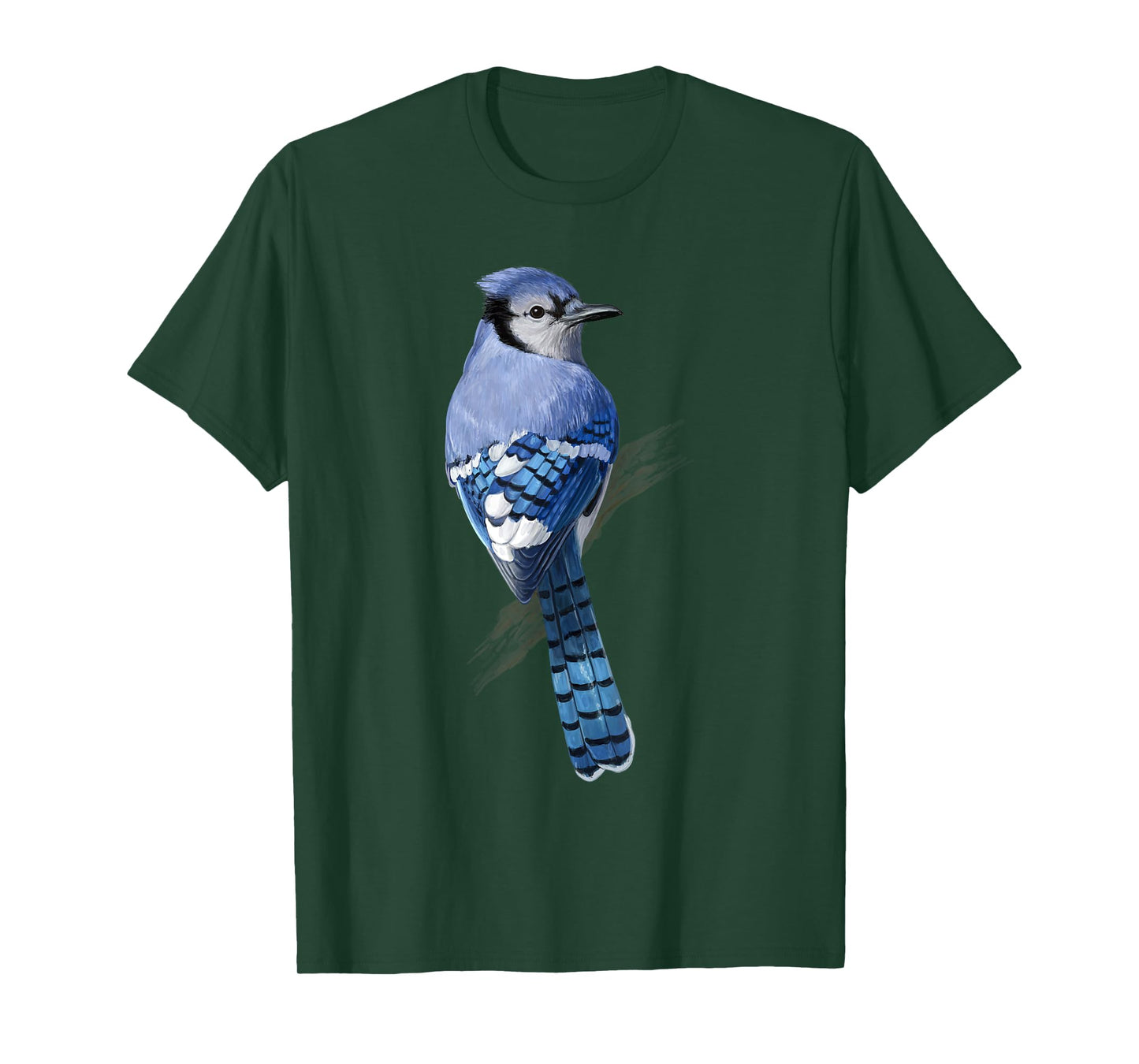 Beautiful Blue Jay Bird T-shirt T-Shirt