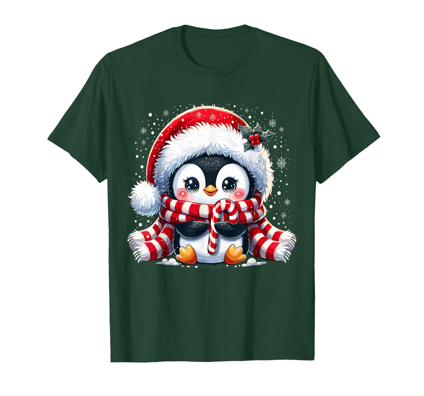 Cute Penguin Christmas Xmas T-Shirt