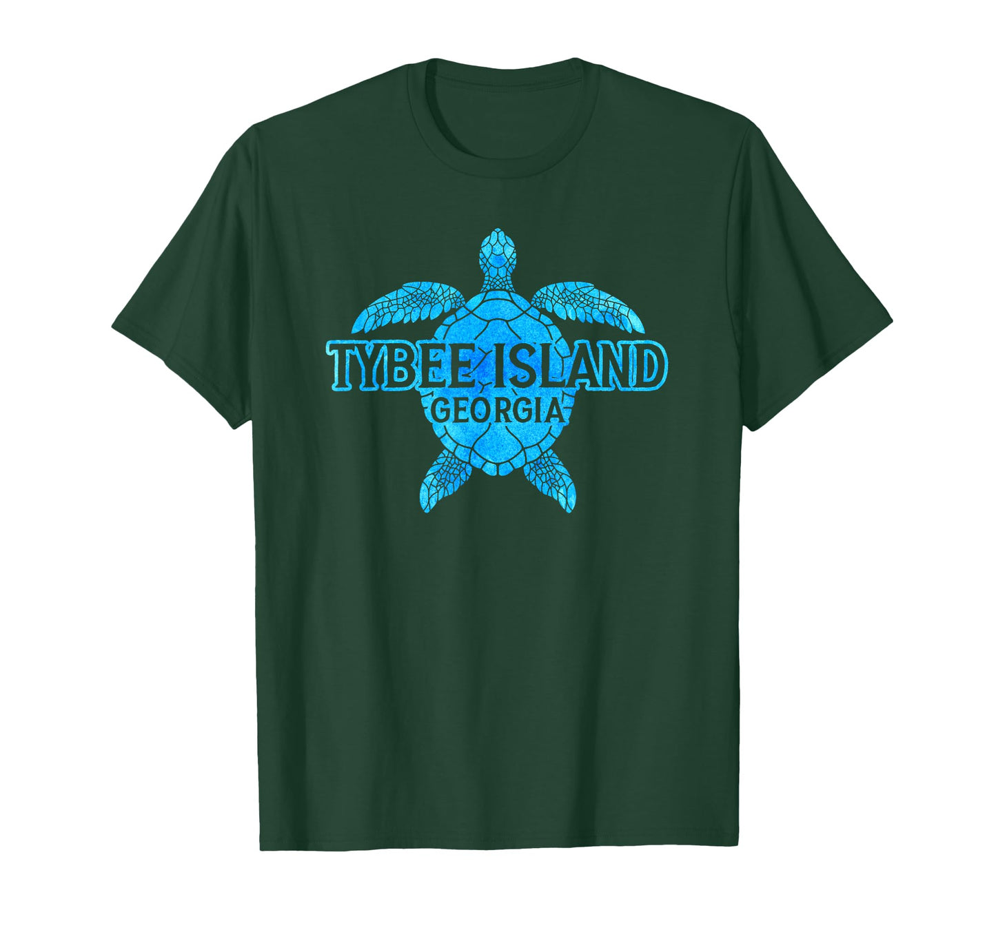 Tybee Island Georgia Sea Turtle Boys Girls Womens Souvenir T-Shirt