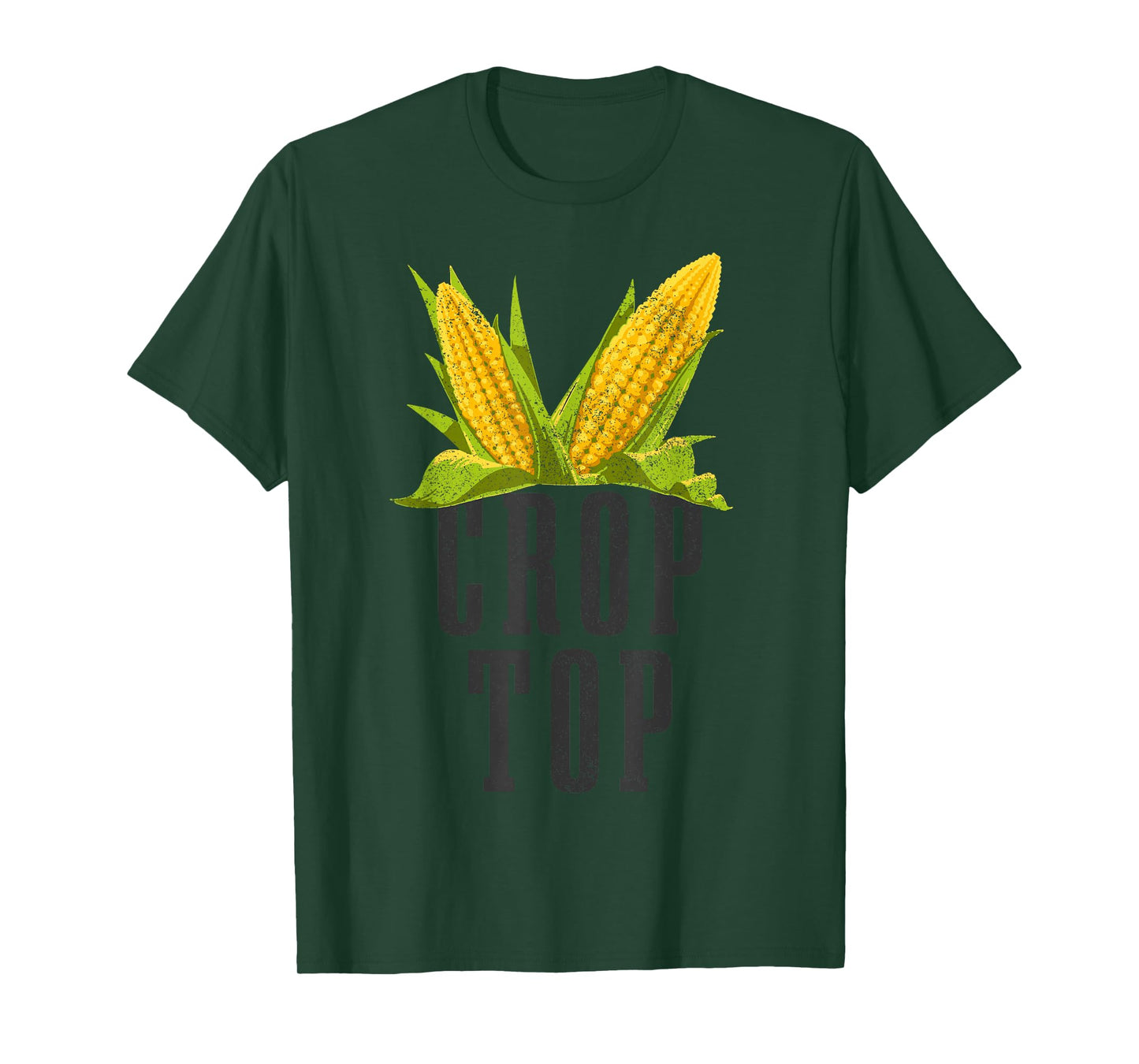 Crop Top Funny Farming Crops Farm Corn Farmer T-Shirt