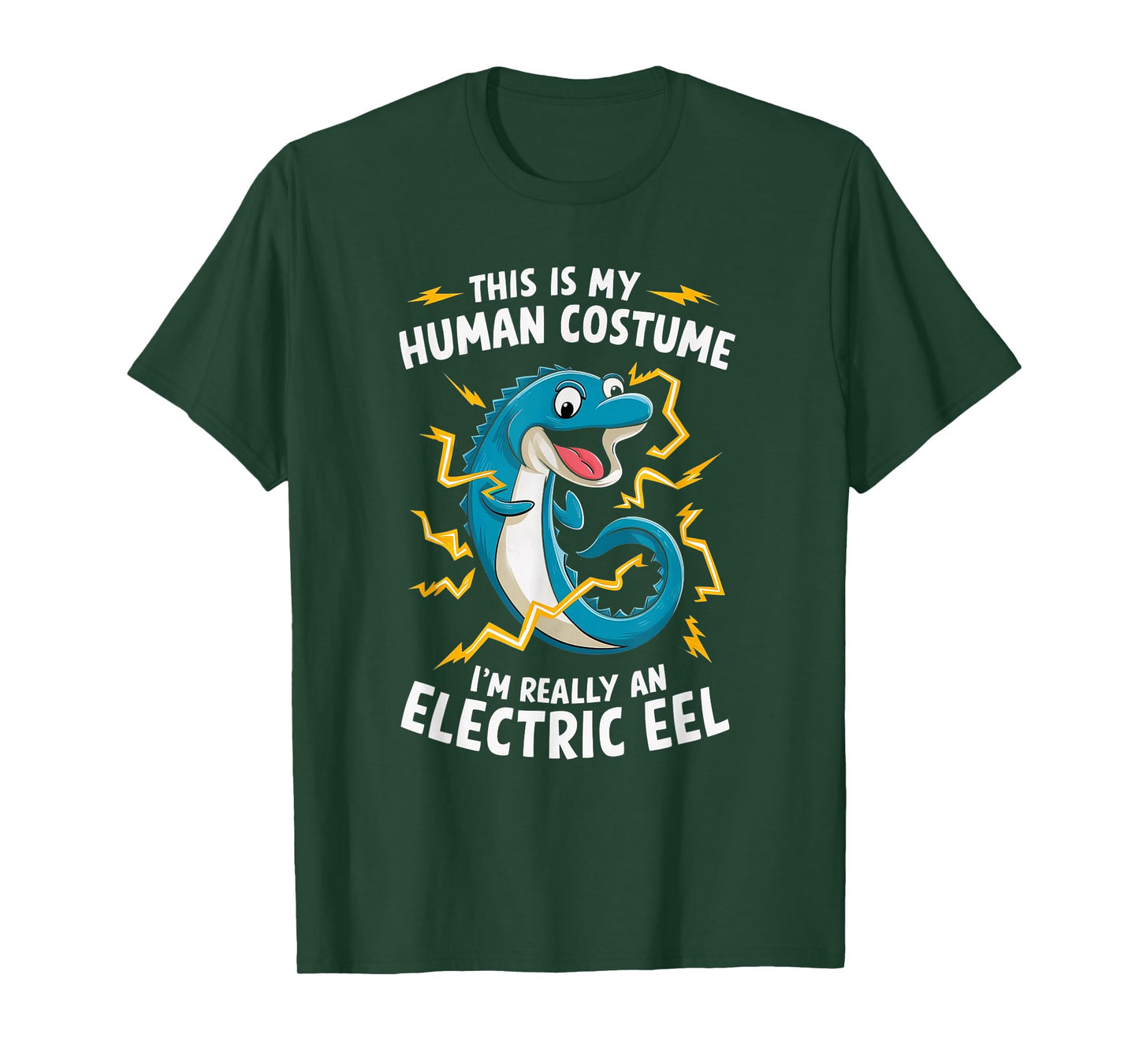 This Is My Human Costume I'm Really An Electric Eel T-Shirt