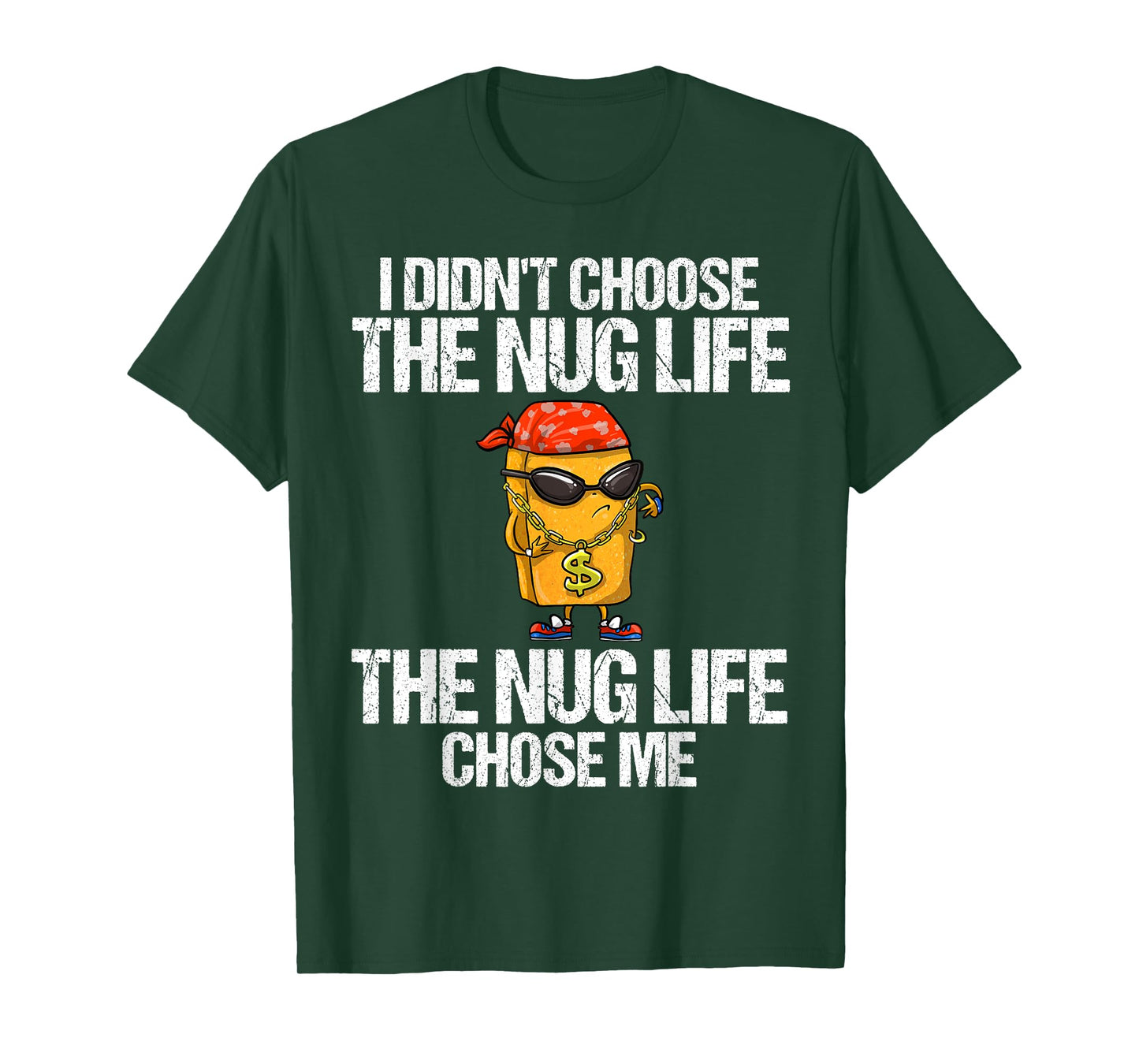 Chicken Nugget Art For Men Women Kids Chicken Nugget Lover T-Shirt