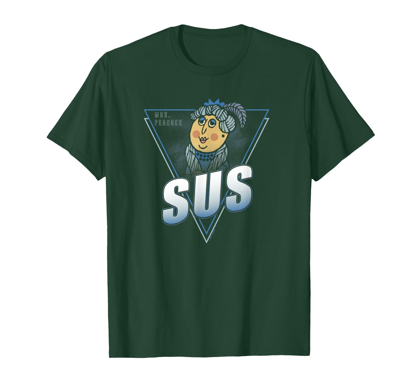 Clue Mrs. Peacock SUS Poster T-Shirt