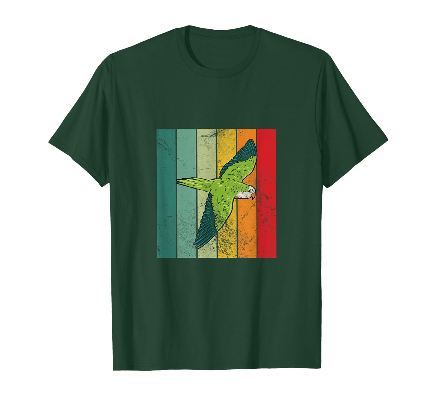 Quaker parrot retro T-Shirt