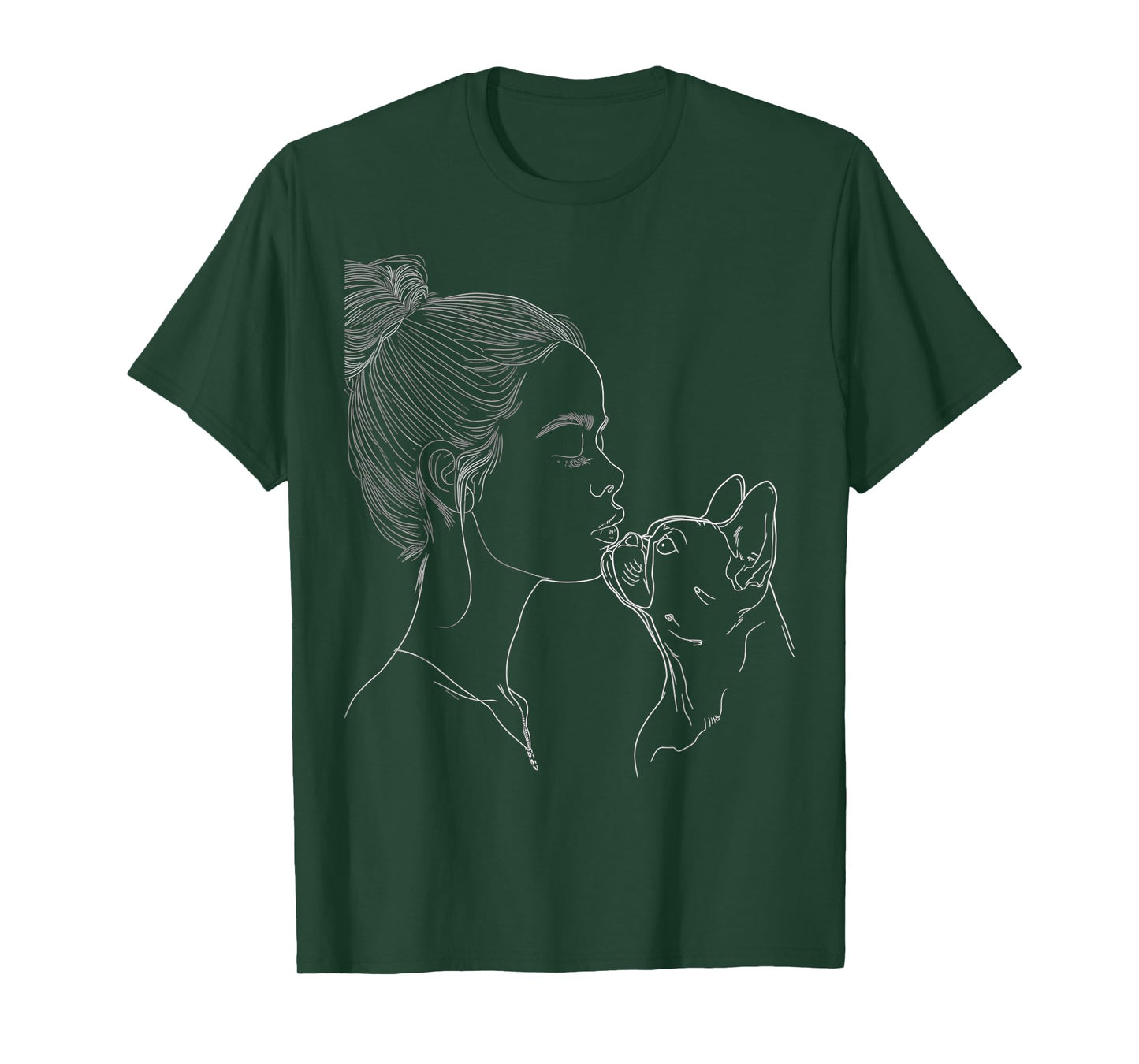 French Bulldog Mom Cute Frenchie Lover Mother's Day Men Women T-Shirt