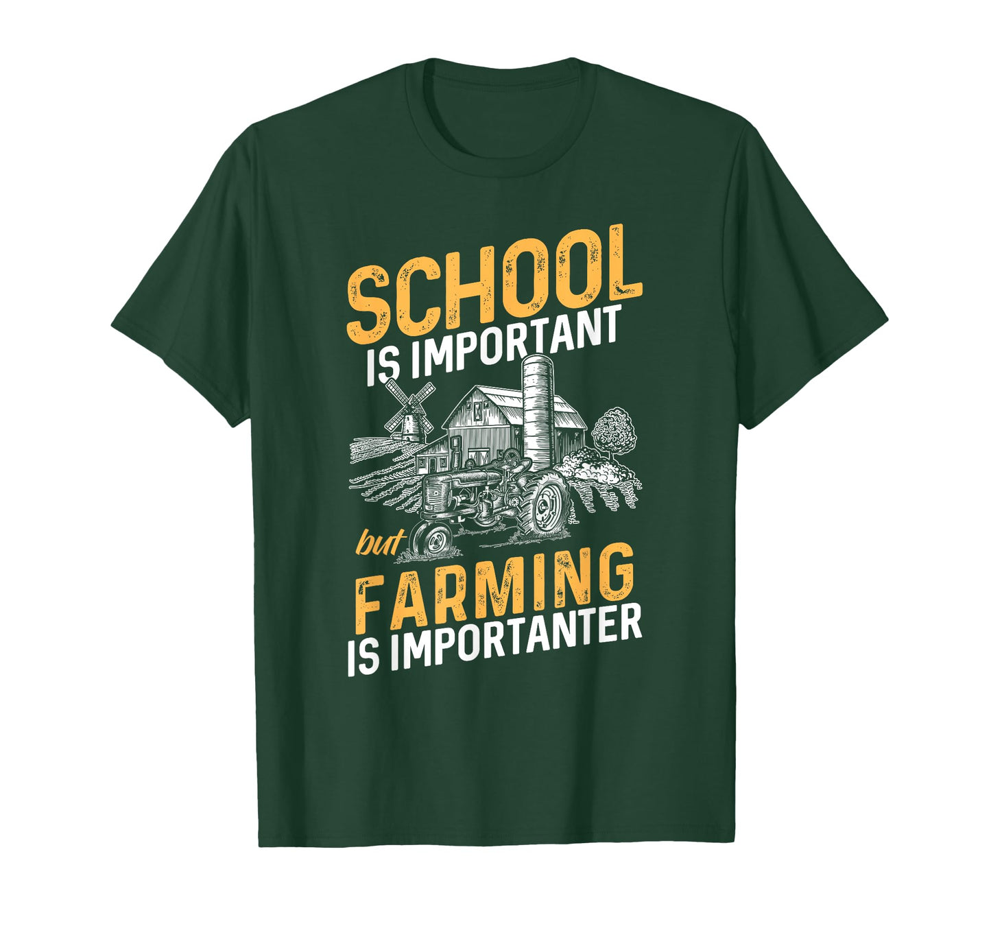 Funny Farmer Shirt Teen Boy Tractor Lover Rancher T-Shirt