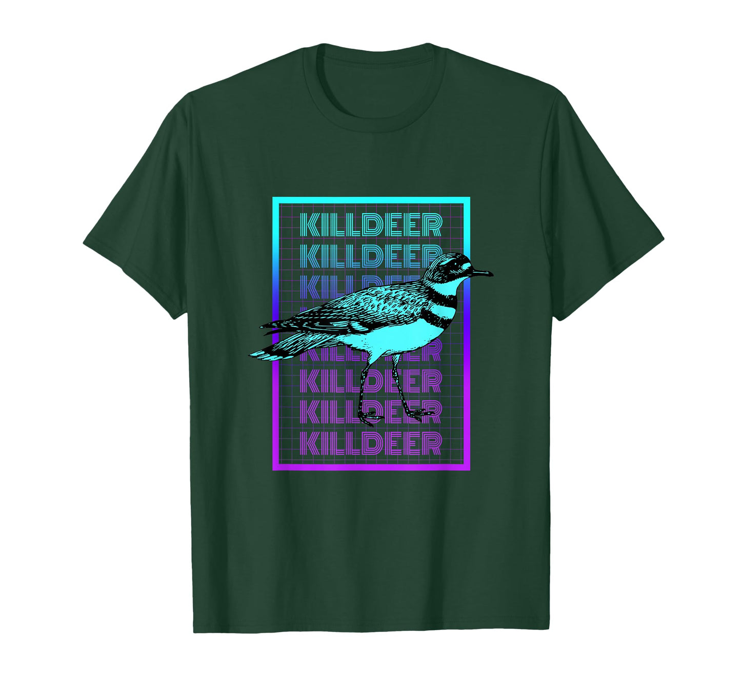 Killdeer Bird Vintage Retro Killdeer T-Shirt