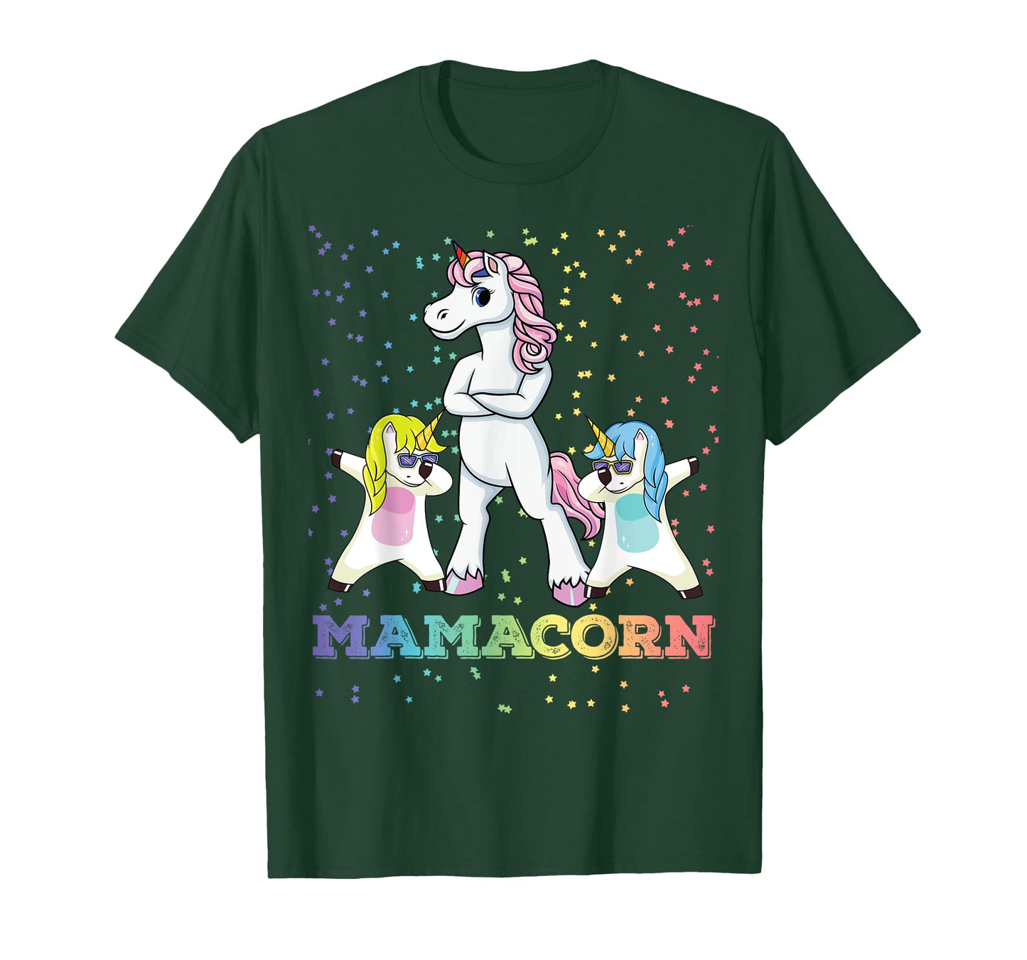 Mamacorn Unicorn Mama Unicorn Girl Unicorn Mom Mamacorn T-Shirt
