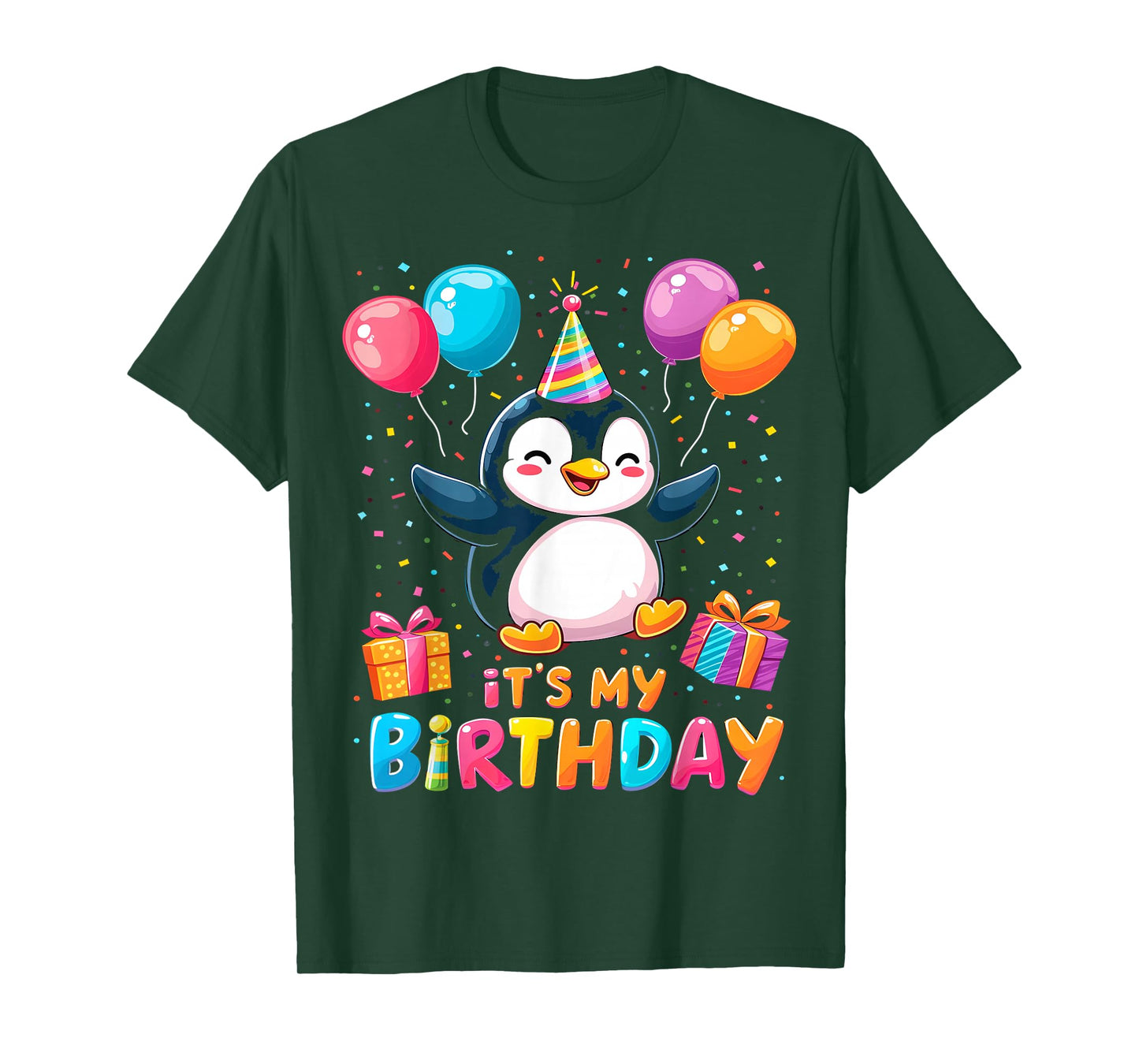 Birthday Penguin Party T-Shirt