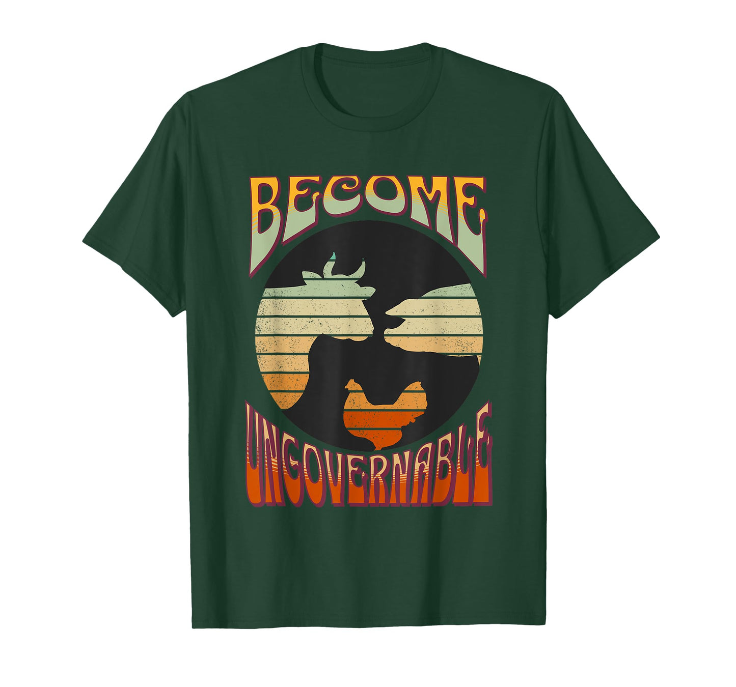 Become Ungovernable Homestead Resistance Choose Freedom T-Sh T-Shirt