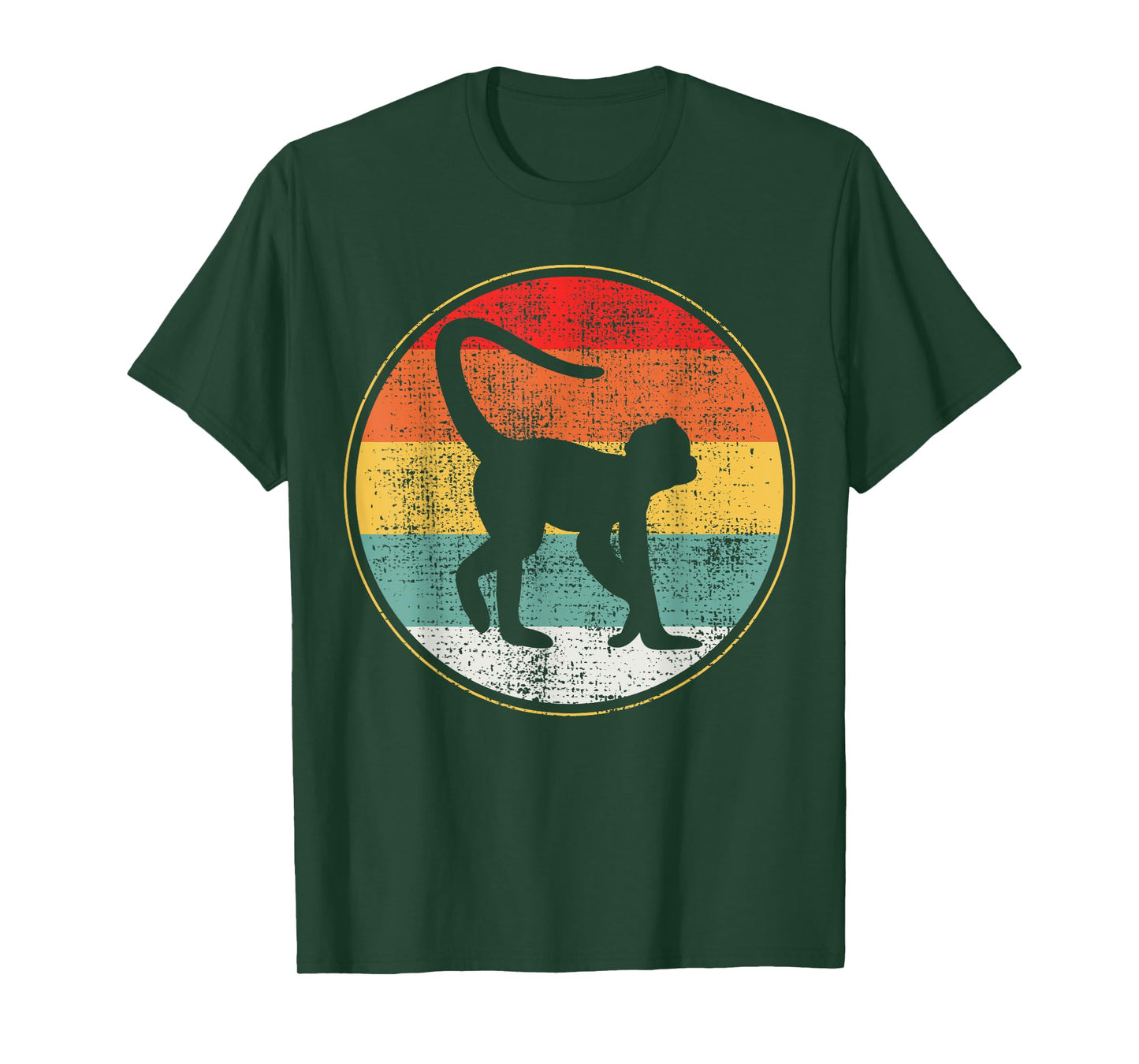 Spider Monkey Retro Vintage T-Shirt