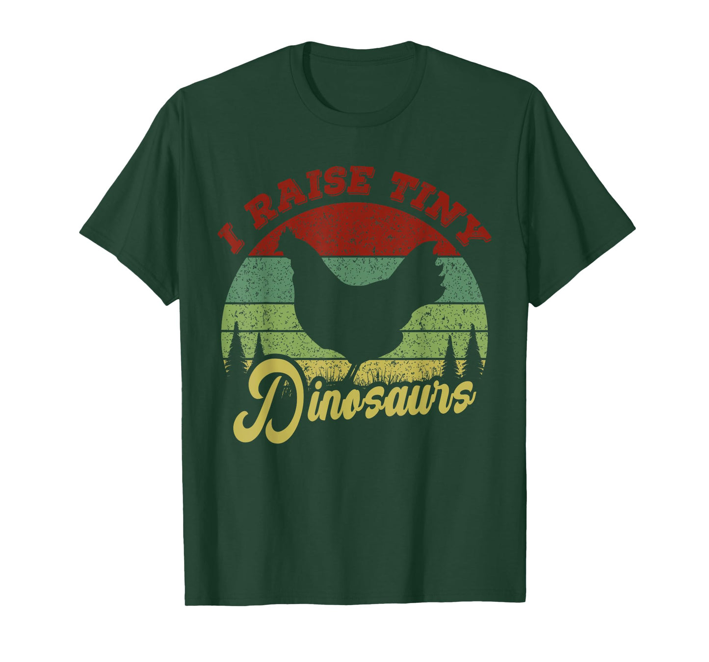 I Raise Tiny Dinosaurs, Chicken Lover Vintage T-Shirt