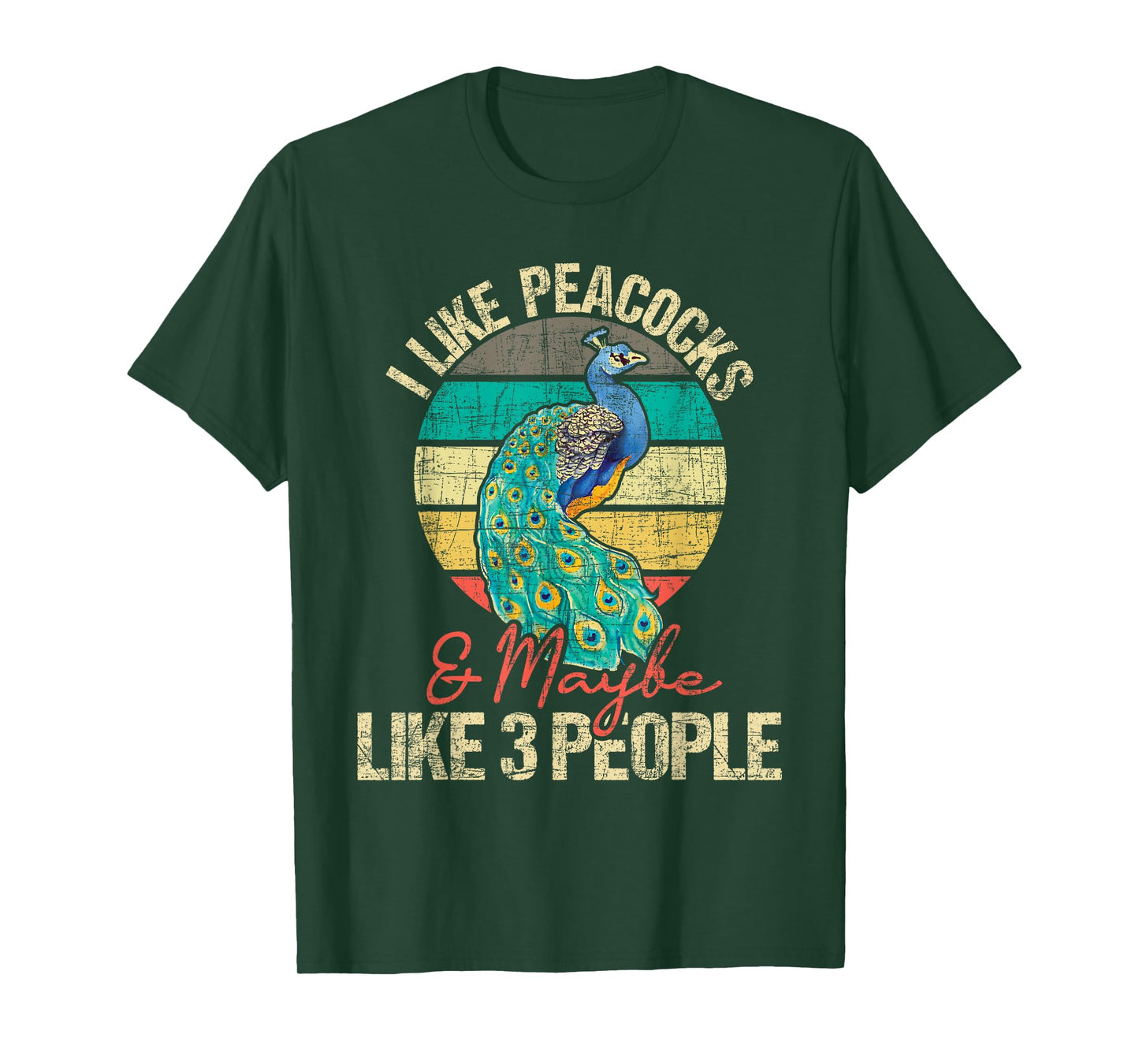 I Like Peacocks - Animal Lover Zookeeper Ornithologist T-Shirt