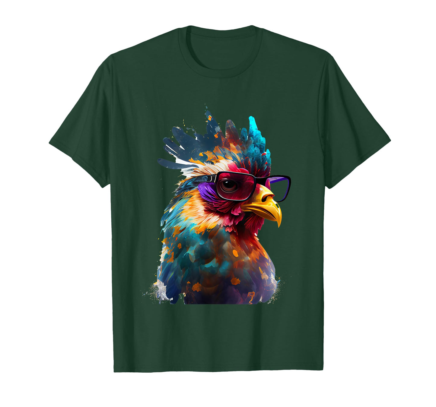 Chicken chickens with sunglasses T-Shirt