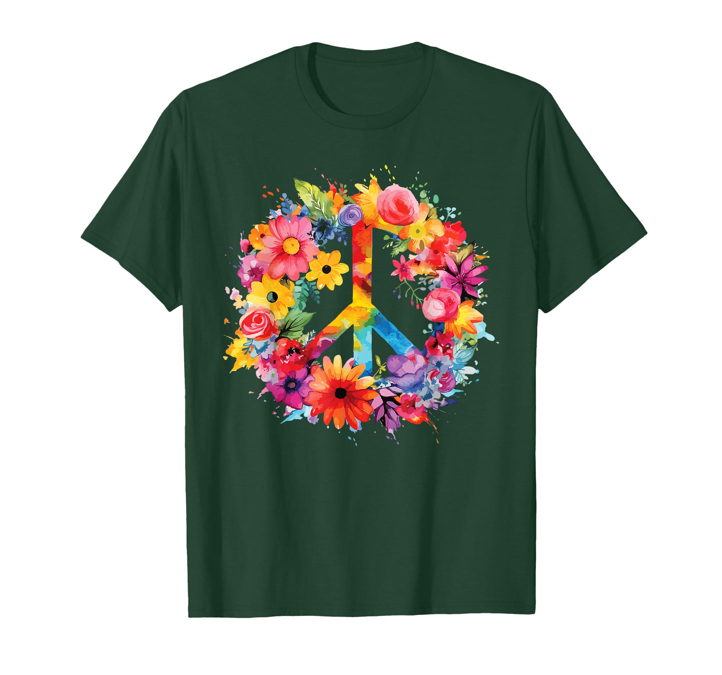 Peace Sign TieDye International Day Of Peace World Peace Day T-Shirt