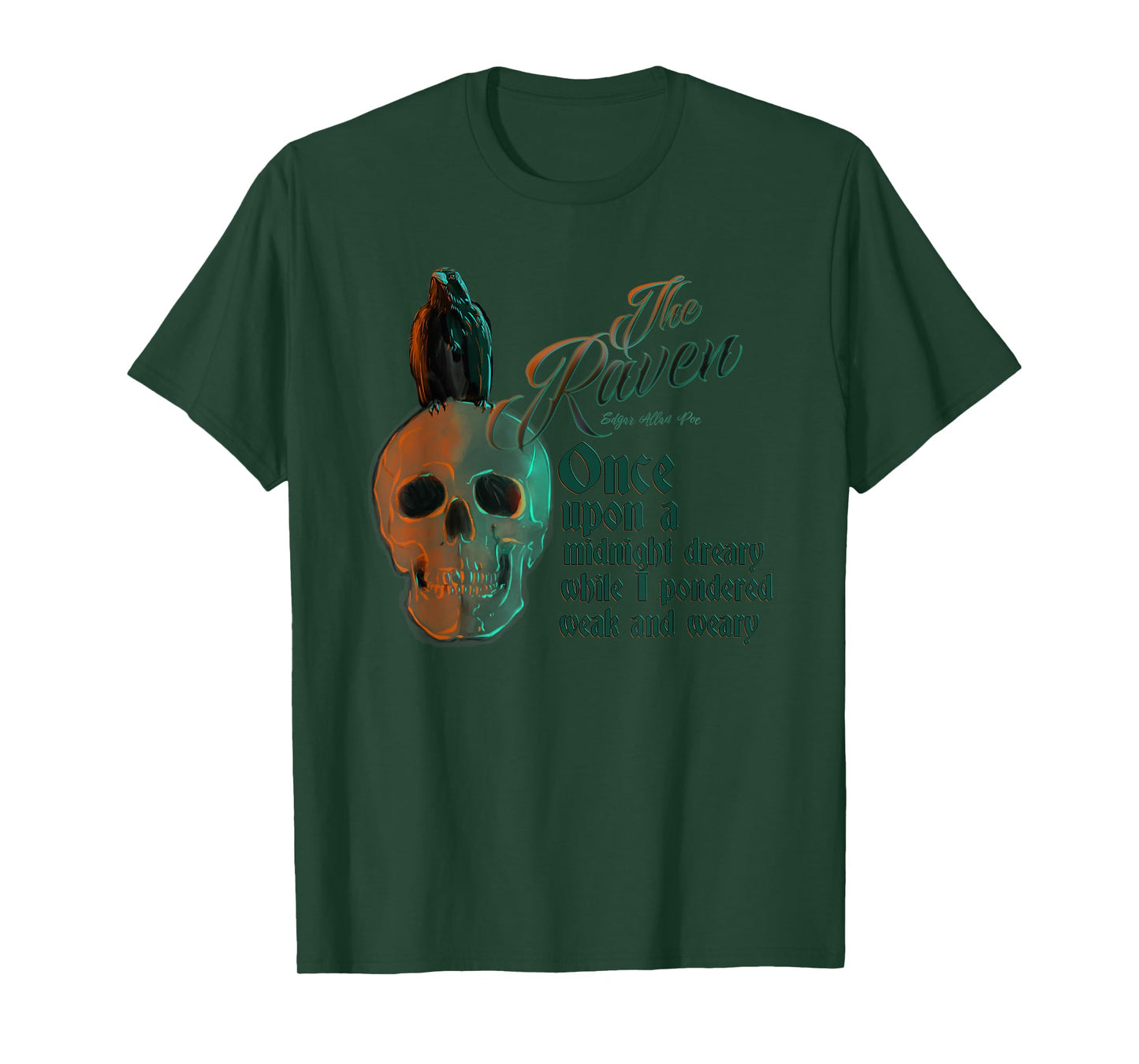 The Raven, Edgar Allan Poe, Fan Art t-shirts and gifts T-Shirt