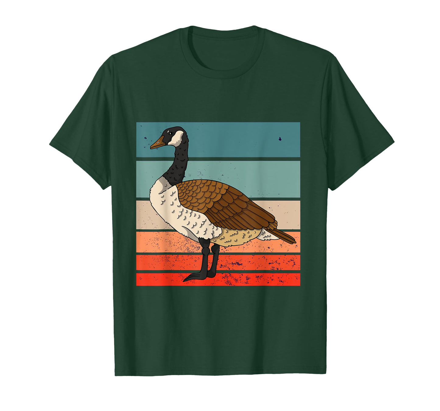 Funny Canadian Goose Honk Funny Cute Bird Lover Hunter T-Shirt