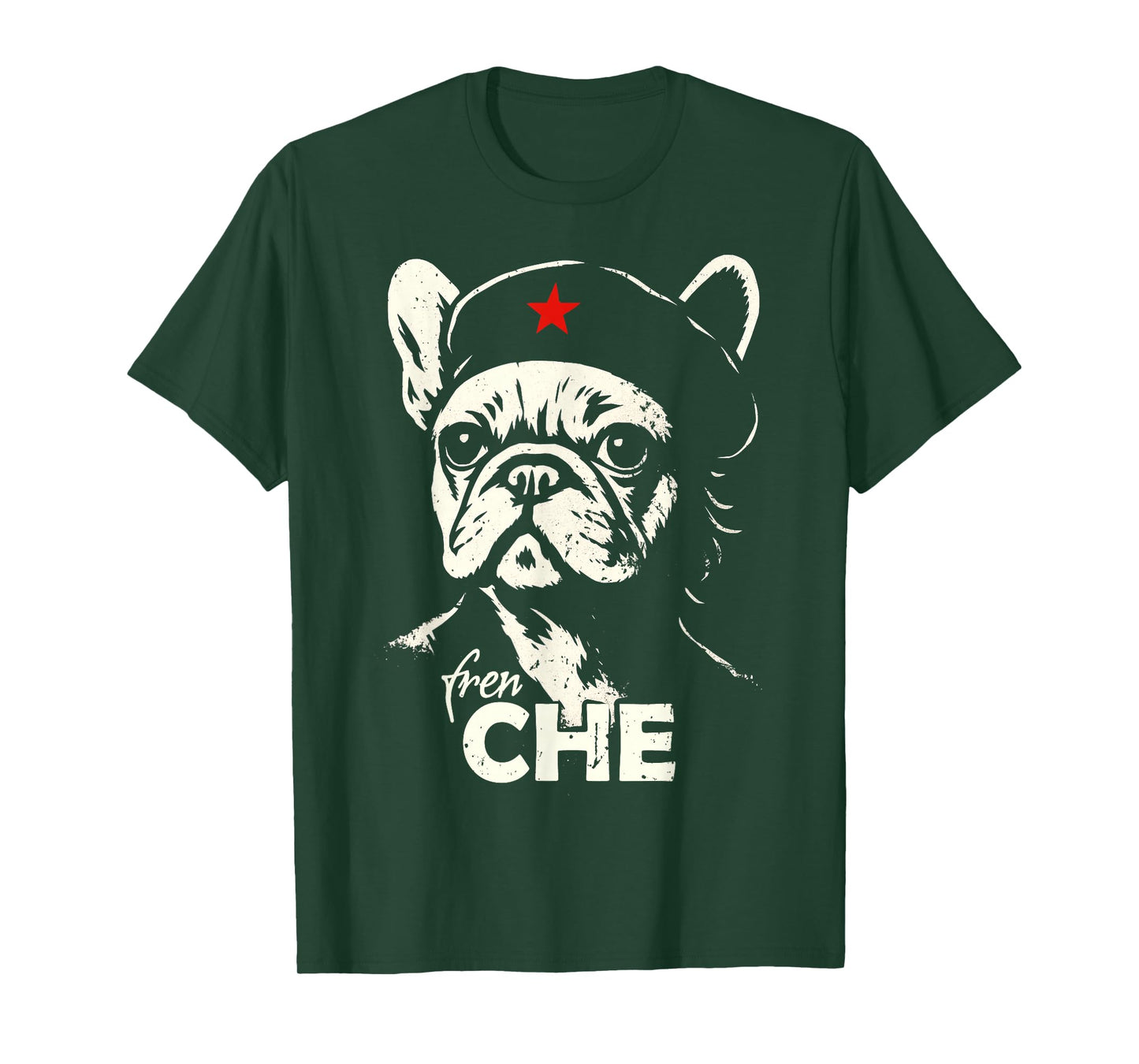 French Bulldog Che Guevara Shirt Rebel Parody Funny T-Shirt