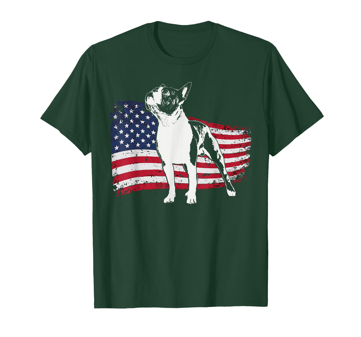 Boston Terrier Boston-Bulldog Women Kids Men T-Shirt