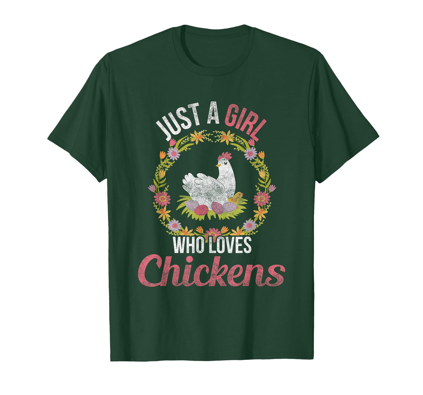 Just A Girl Who Loves Chicken T-Shirt