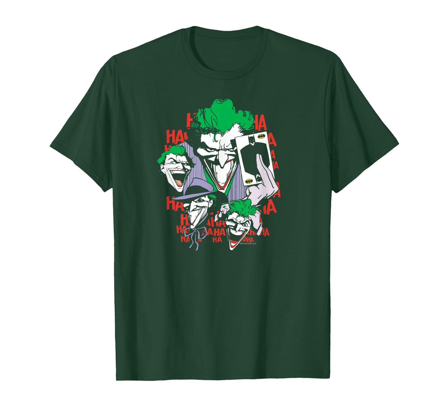 Batman the Joker Four of a Kind T Shirt T-Shirt