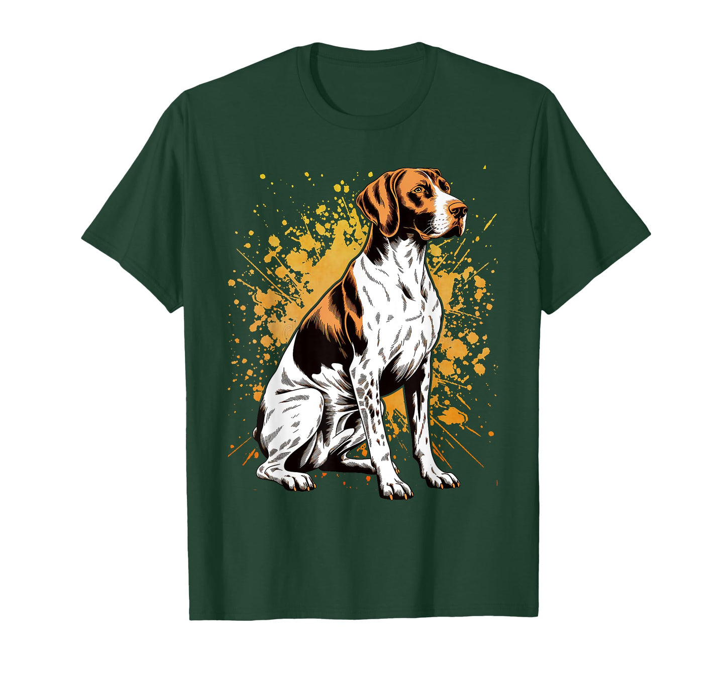 Bird Hunting for Hunter Men English Pointer Dog Graphic T-Shirt