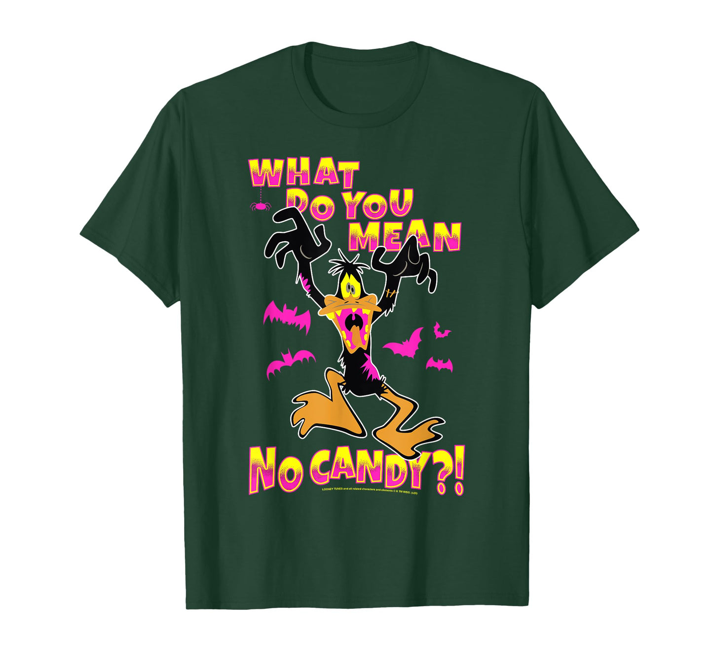 Looney Tunes Daffy No Candy Halloween T-Shirt