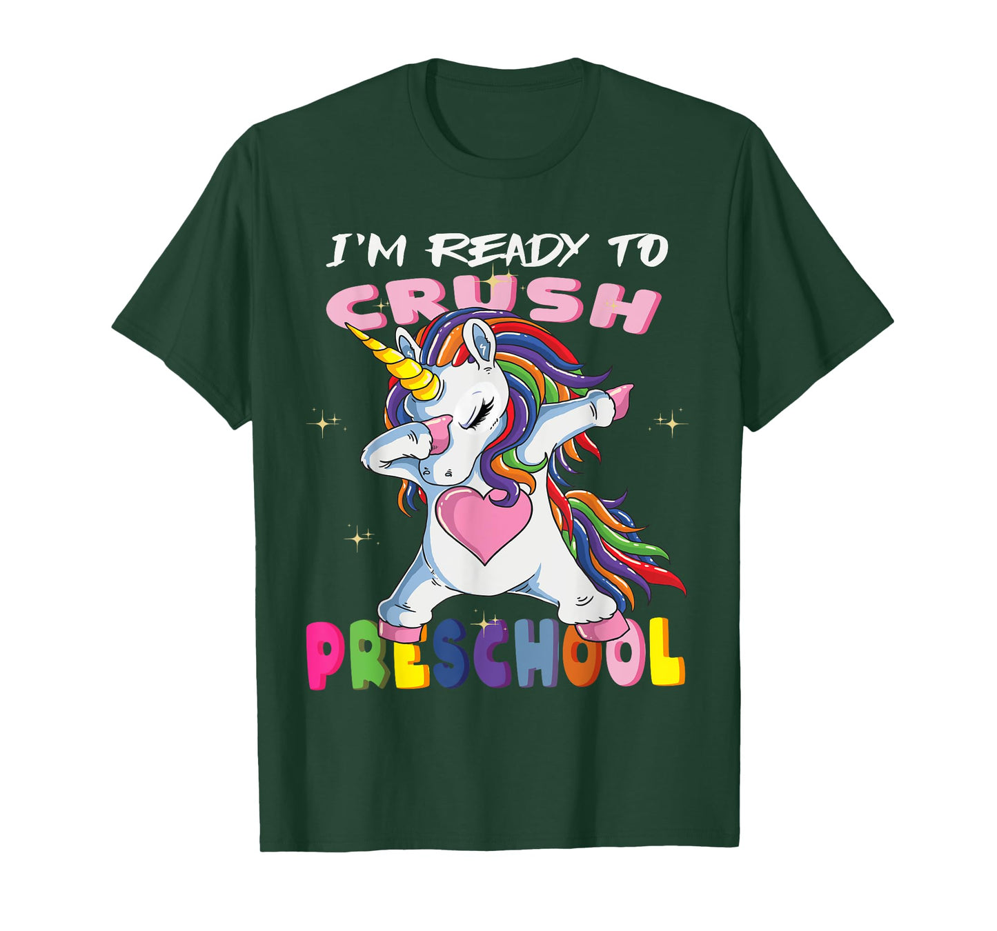 I'm Ready To Crush PreSchool T-Shirt Baby Unicorn T-Shirt