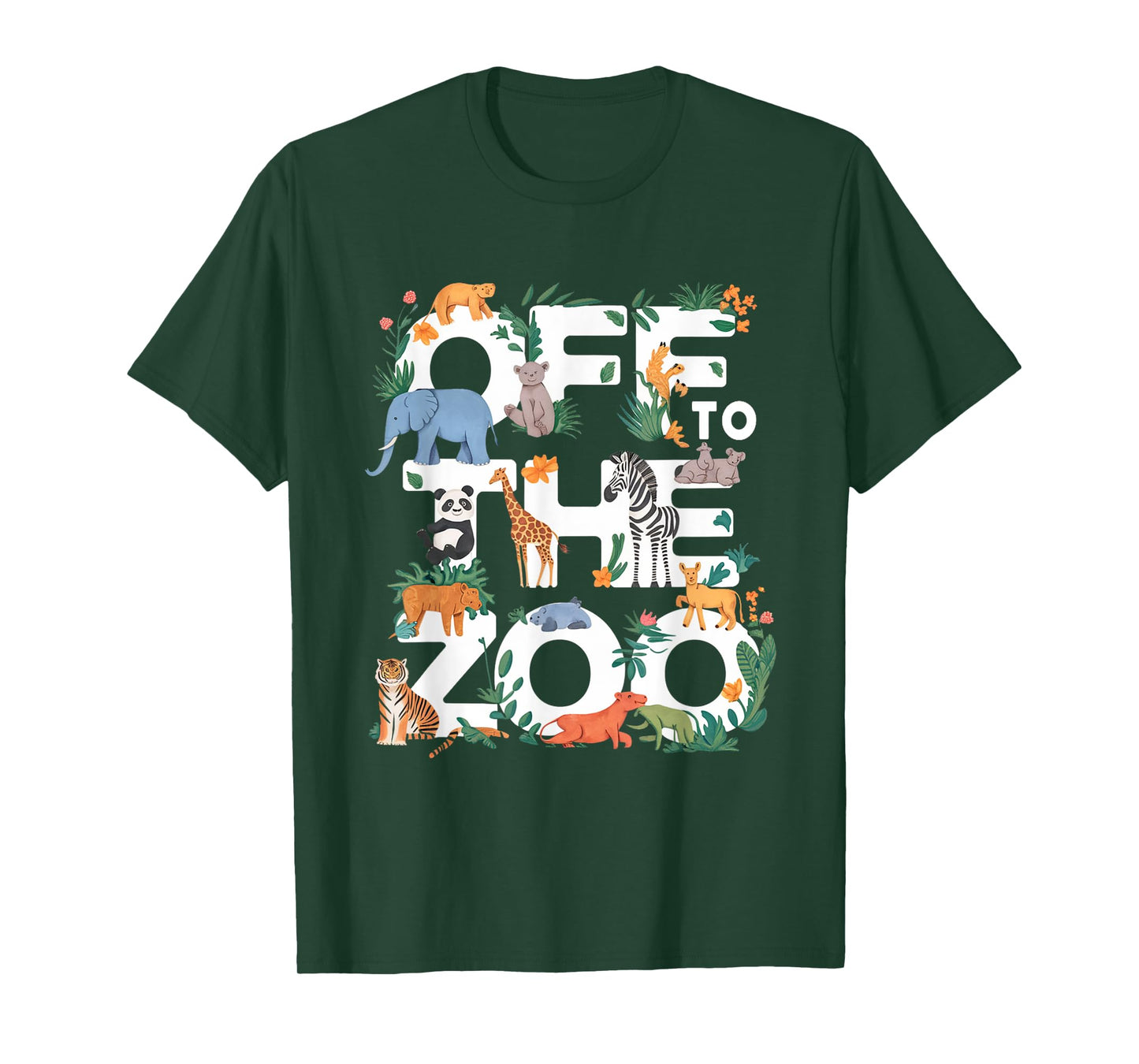 Zoo Adventure Safari Party At The Zoo Safari Wildlife Animal T-Shirt