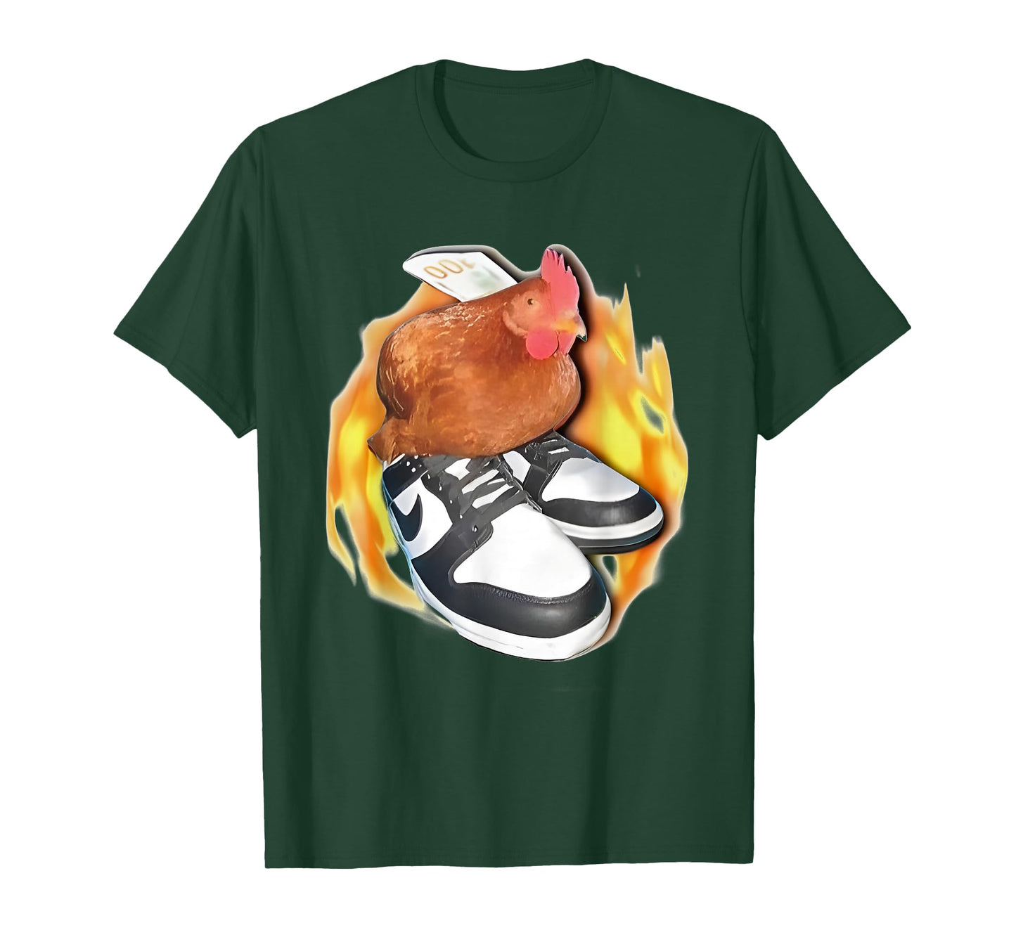 Swag Chicken Funny Cool Rooster T-Shirt