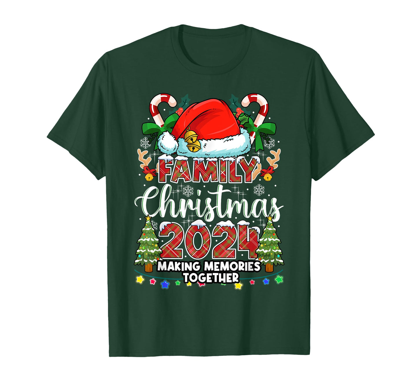 Family Christmas 2024 Matching Family Christmas Squad Xmas T-Shirt