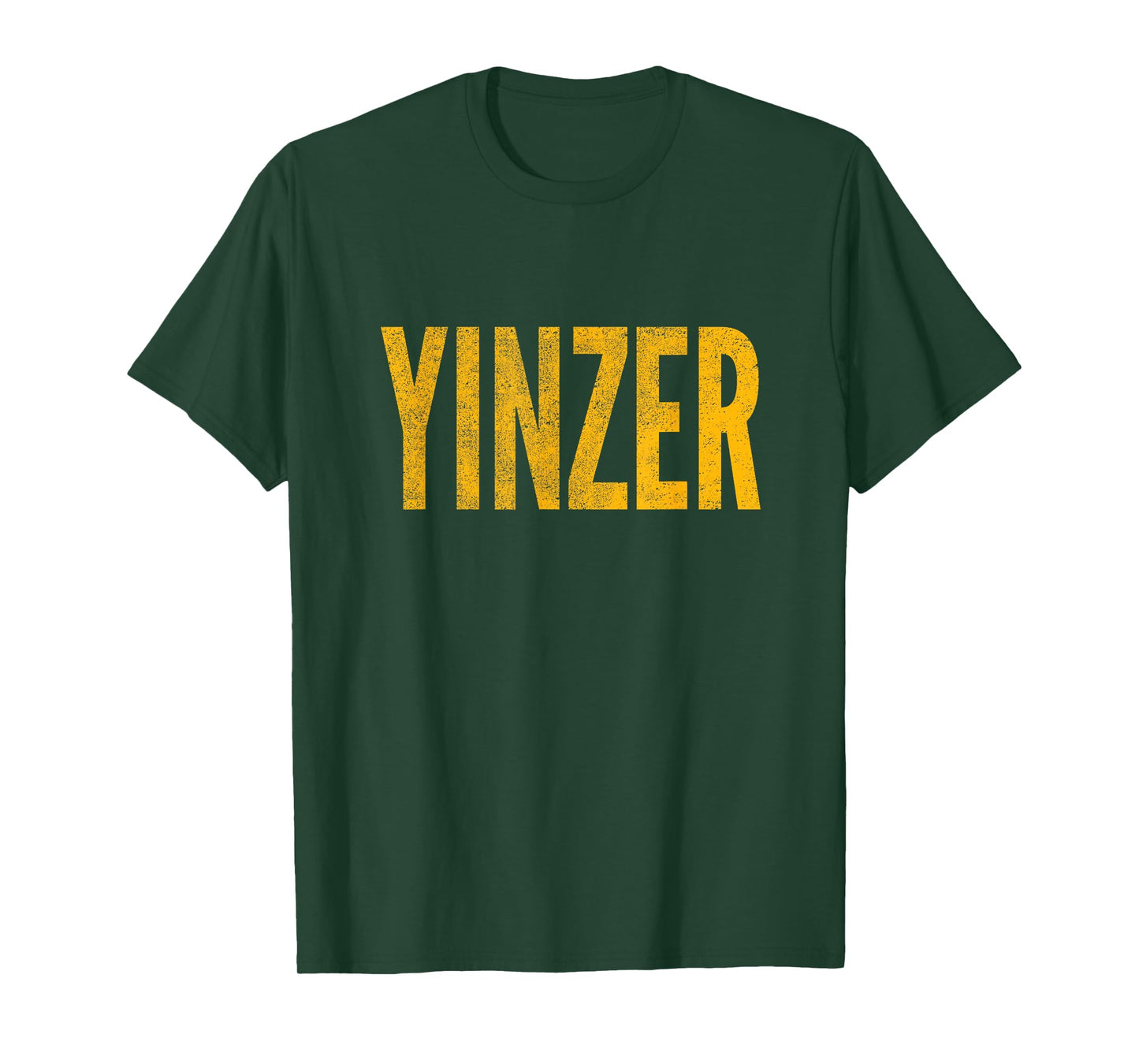 Yinzer, Pittsburgh Theme, Distressed Look T-Shirt