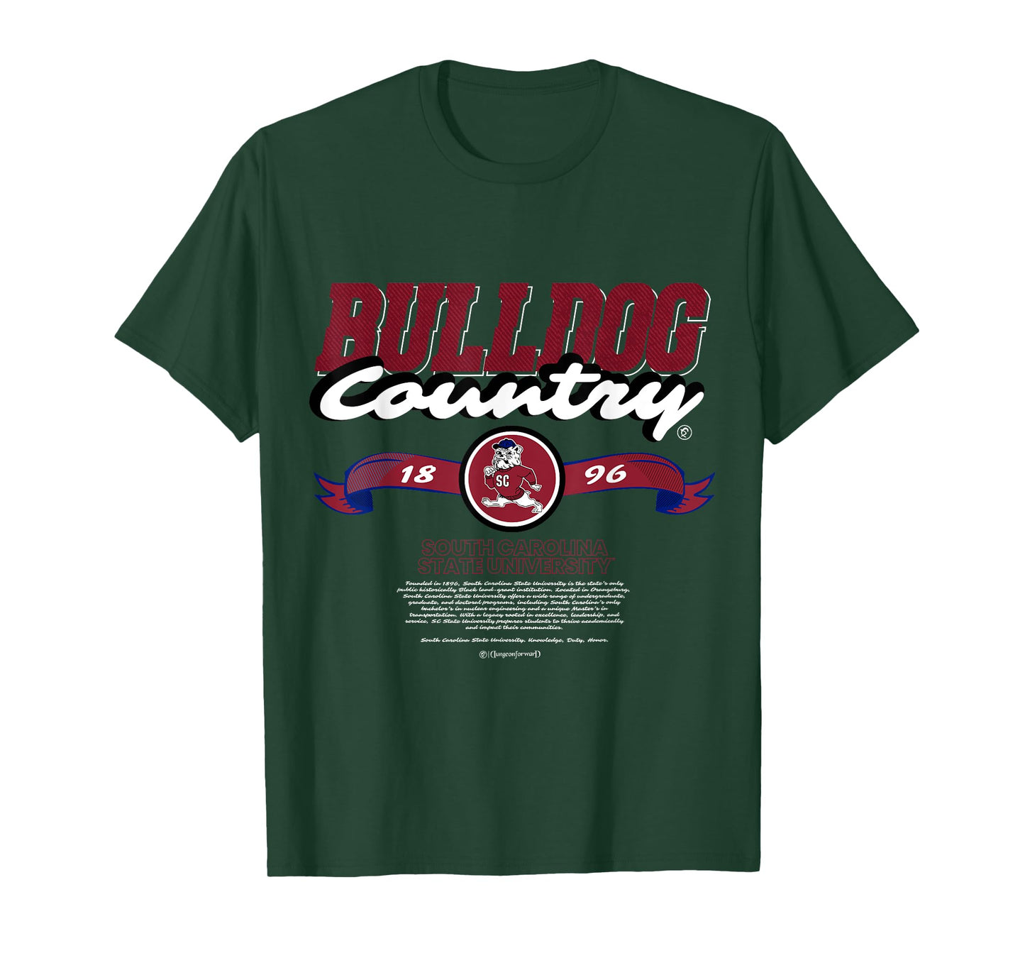 South Carolina State University - Bulldog Country SCSU HBCU T-Shirt for Men Women Kids