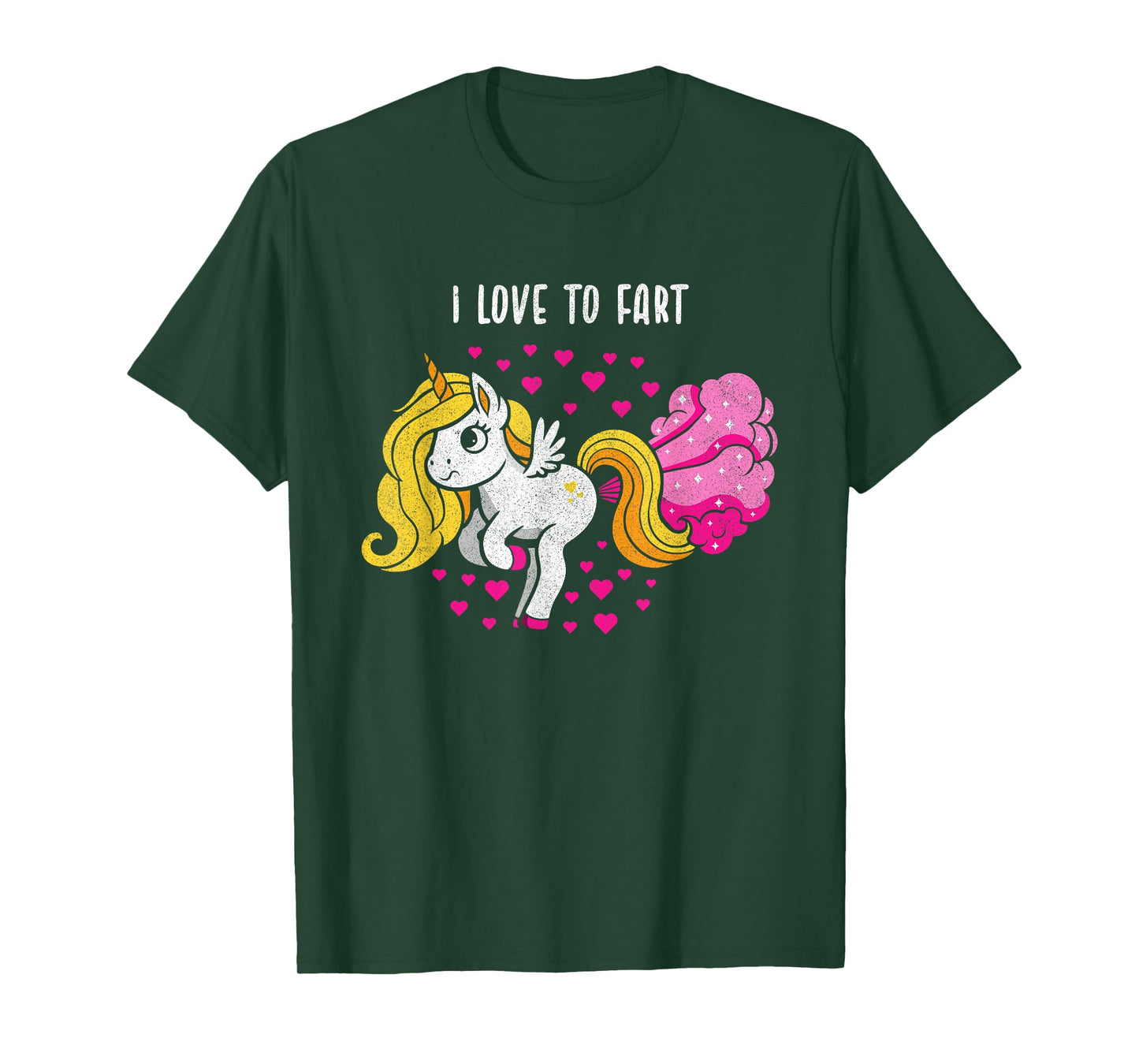 I Love to Fart a Unicorn Love Fart T-Shirt