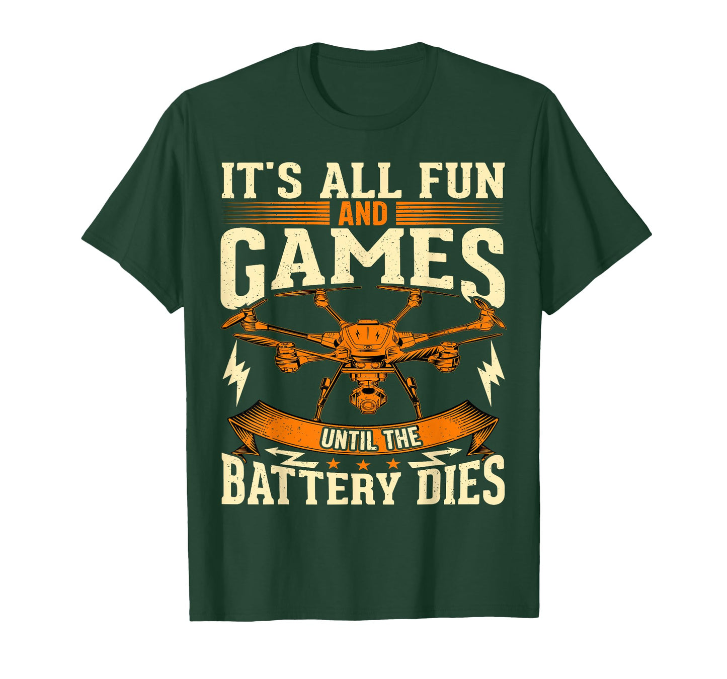 Certified Drone Pilot Life Funny Operator Dad FPV Quadcopter T-Shirt