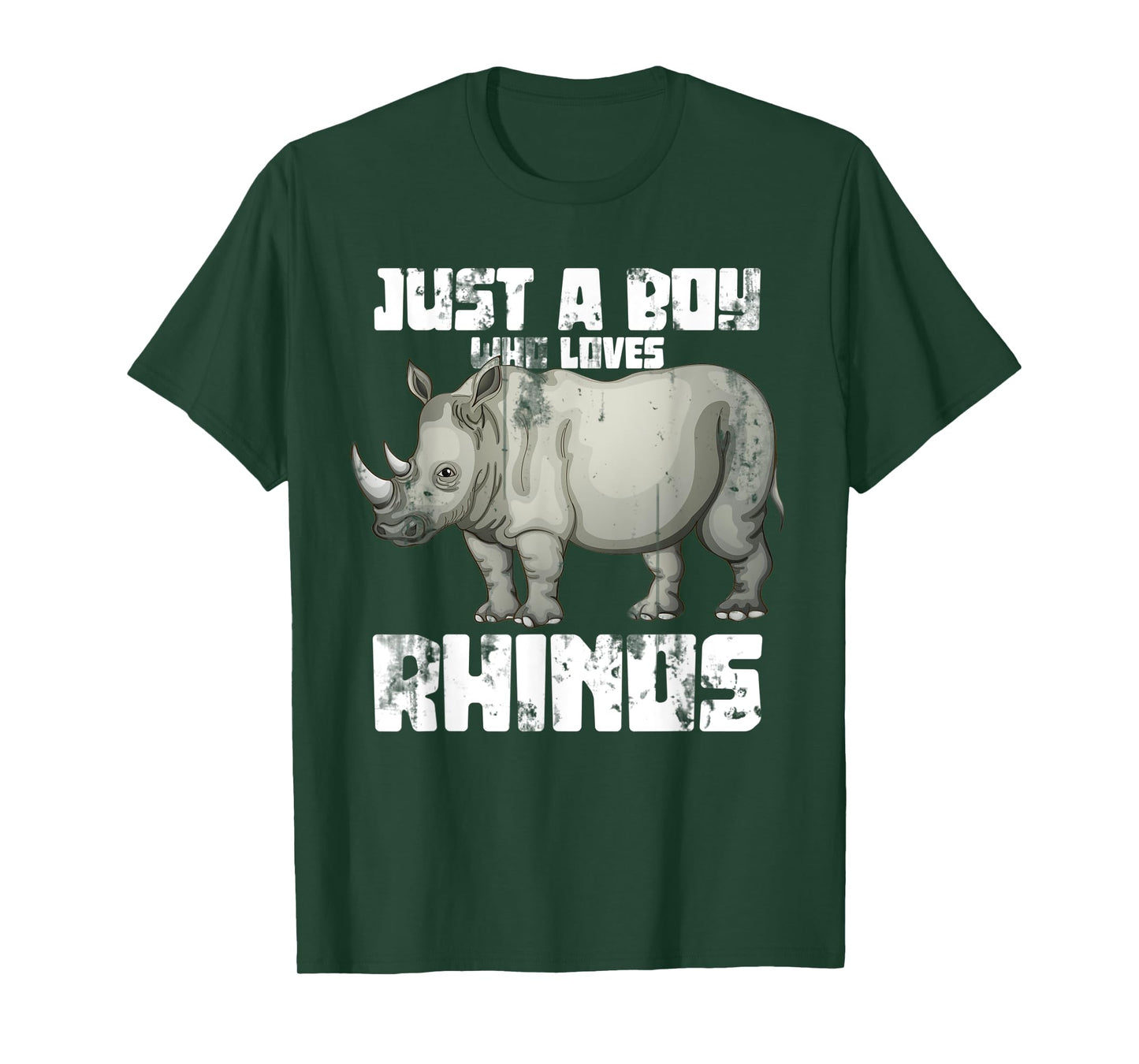 Just A Boy Who Loves Rhinos T-Shirt