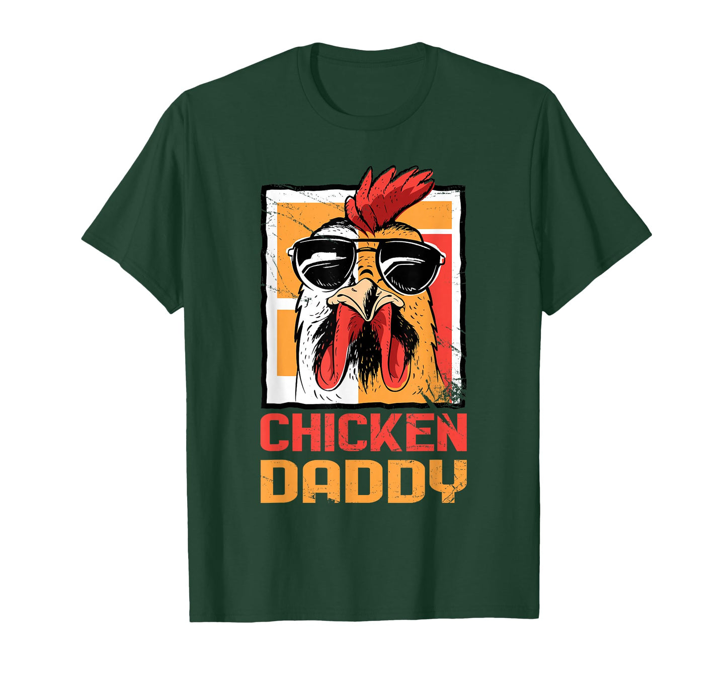 Chicken Daddy Funny Poultry Farmer Fathers Day T-Shirt