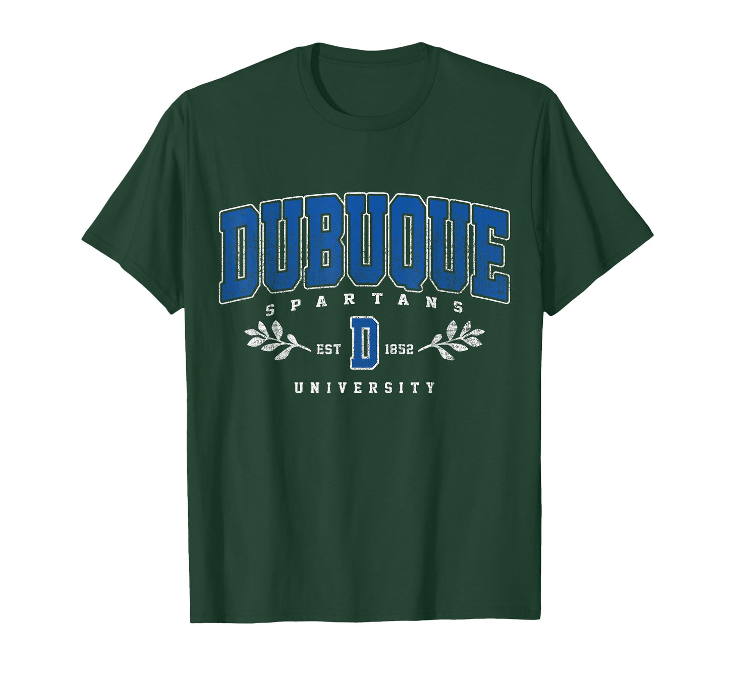 Dubuque of Technology Arch Retro for Men Women T-Shirt
