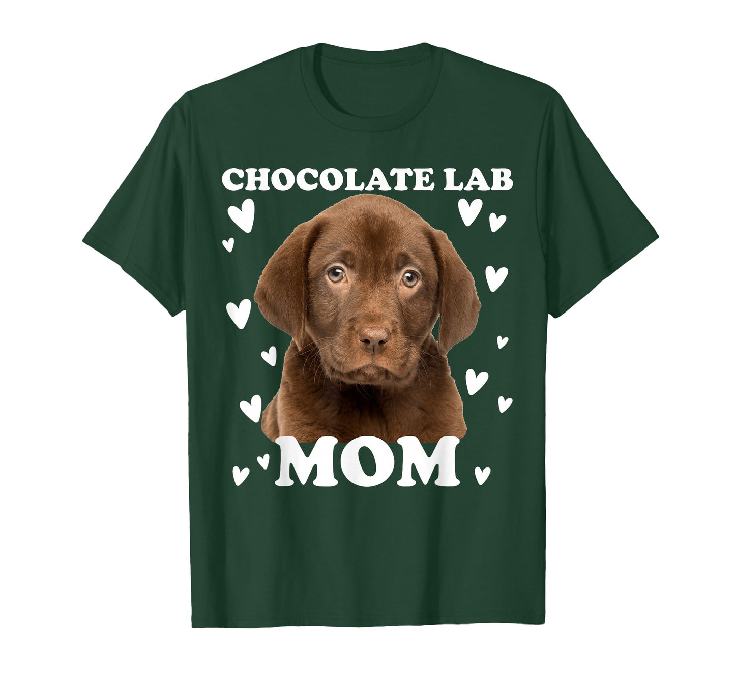 Chocolate Lab Mum Mother's Day Mother Mummy Mum Mum T-Shirt