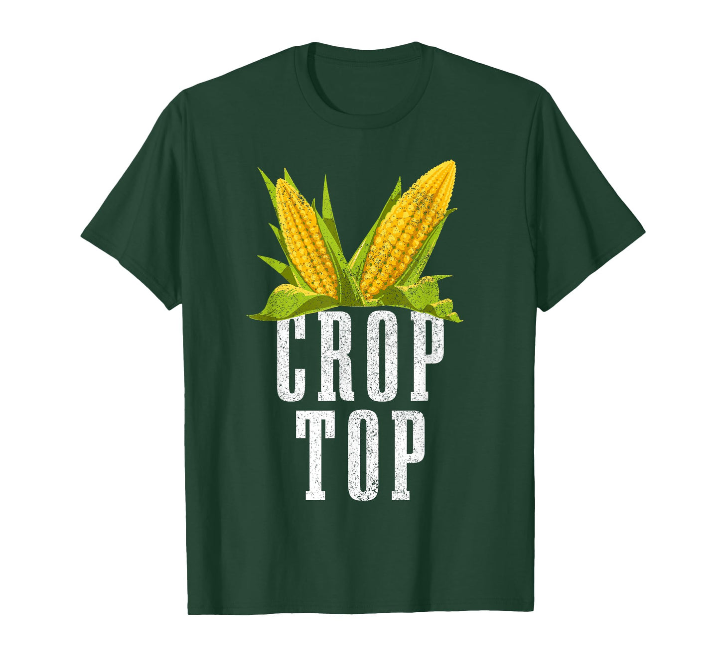 Crop Top Funny Farming Crops Farm Corn Farmer T-Shirt