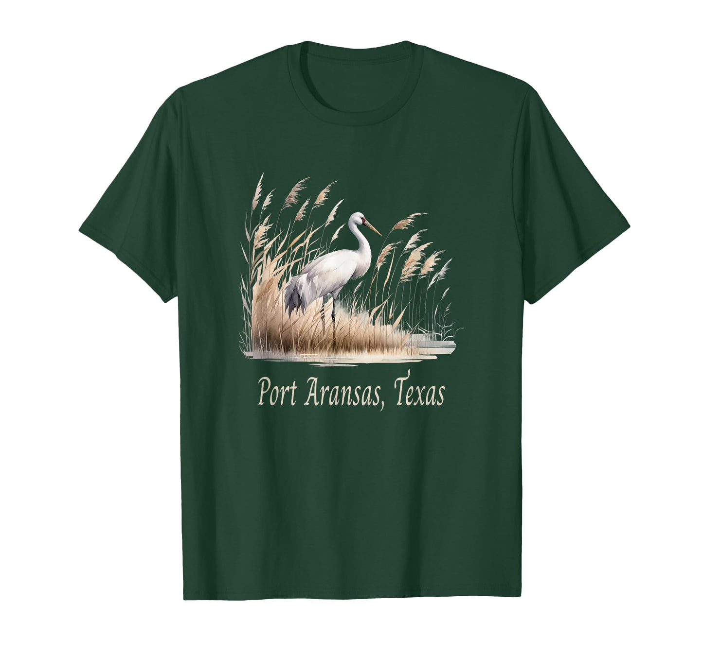 Whooping Crane Season: Port Aransas Texas Birding Enthusiast T-Shirt