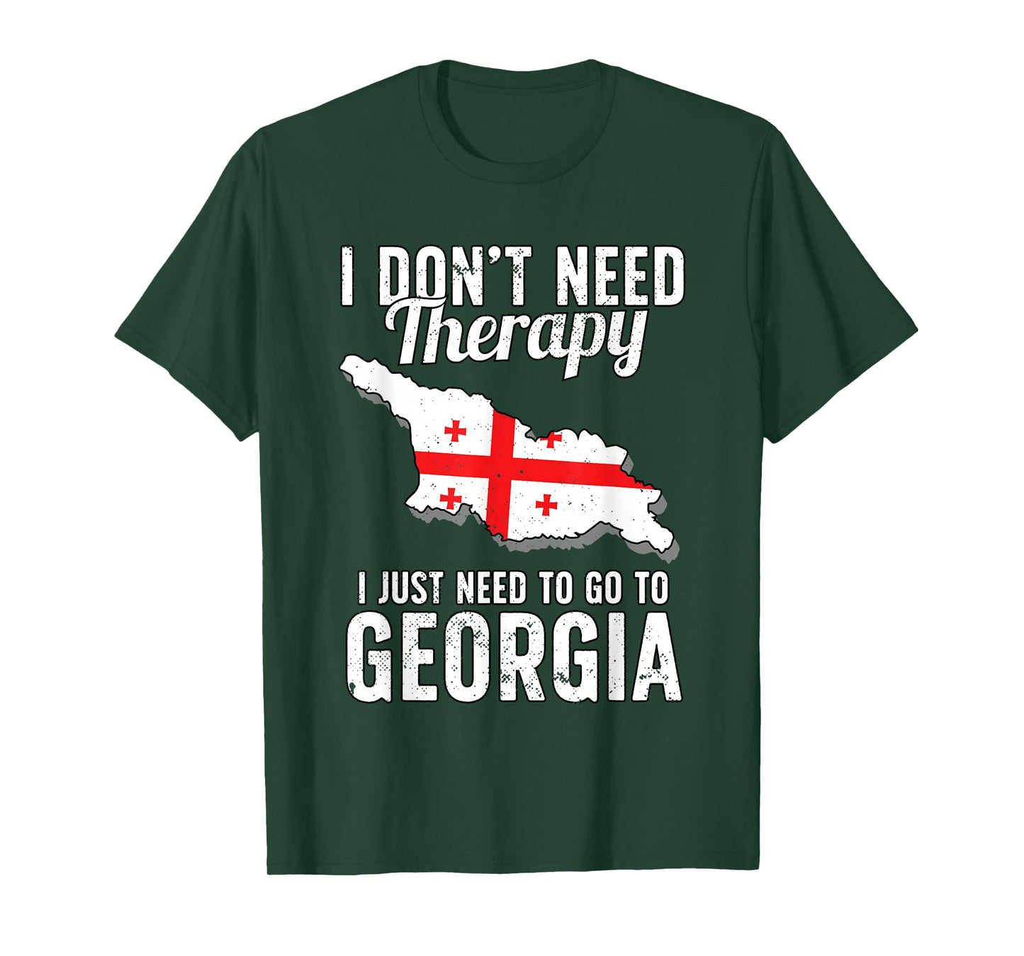 Georgian Flag I Georgia Flag I Vacation Georgia T-Shirt