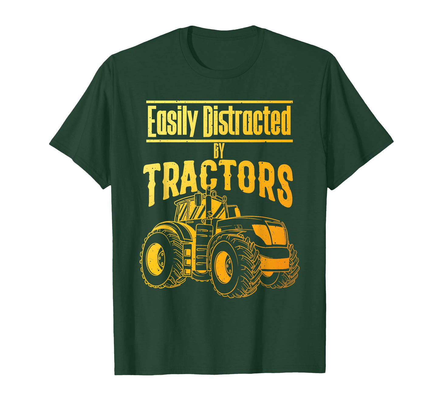 Funny Tractor Art For Men Women Toddler Farming Truck Farmer T-Shirt