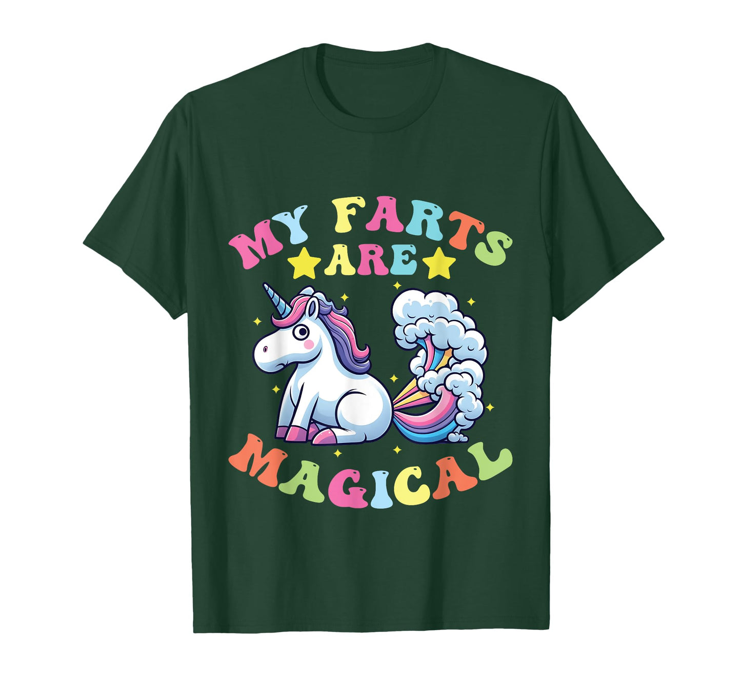 My Farts Are Magical Funny farting Unicorn T-Shirt