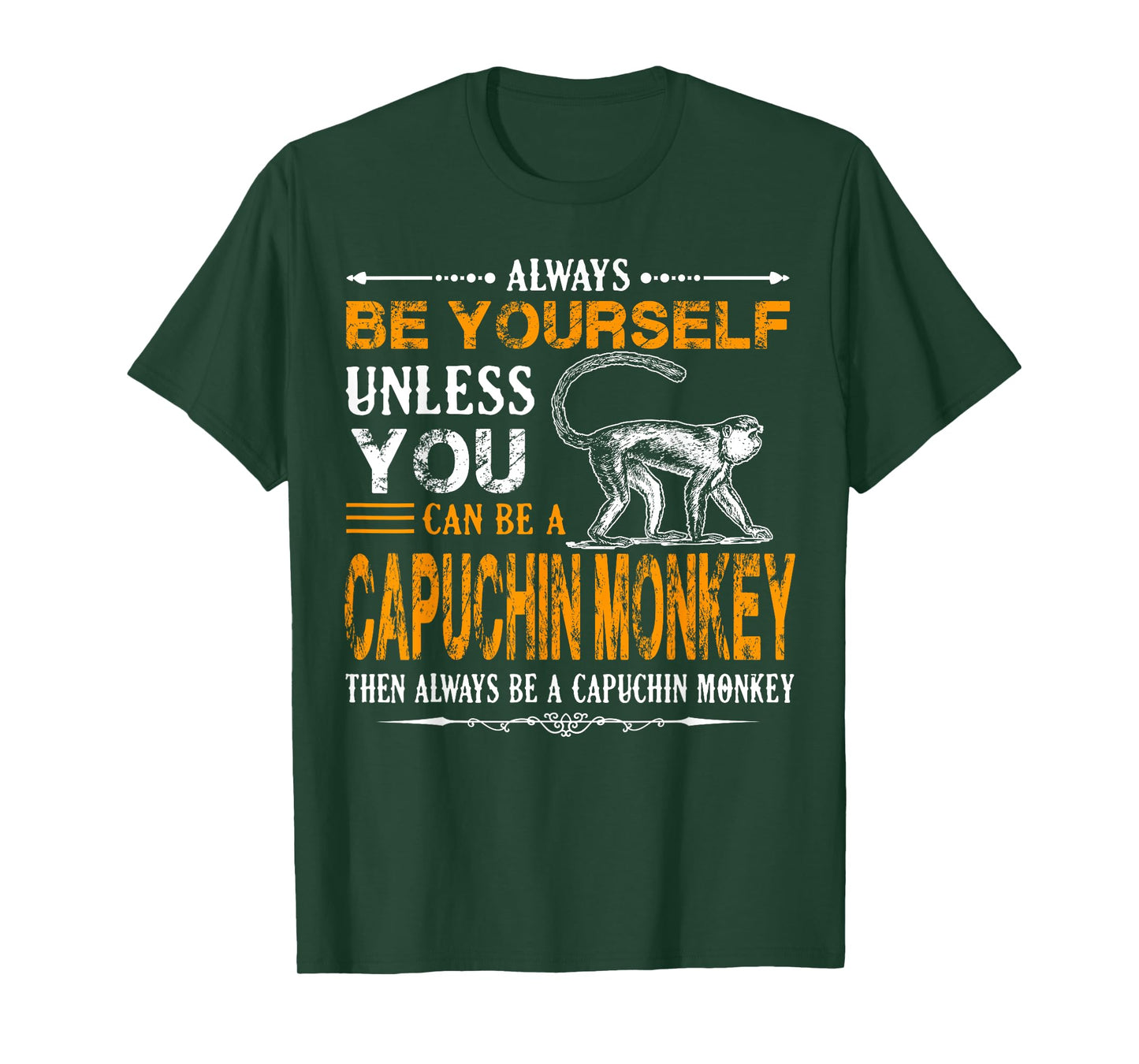 Capuchin Monkey Shirt - Capuchin Monkey Tshirt T-Shirt
